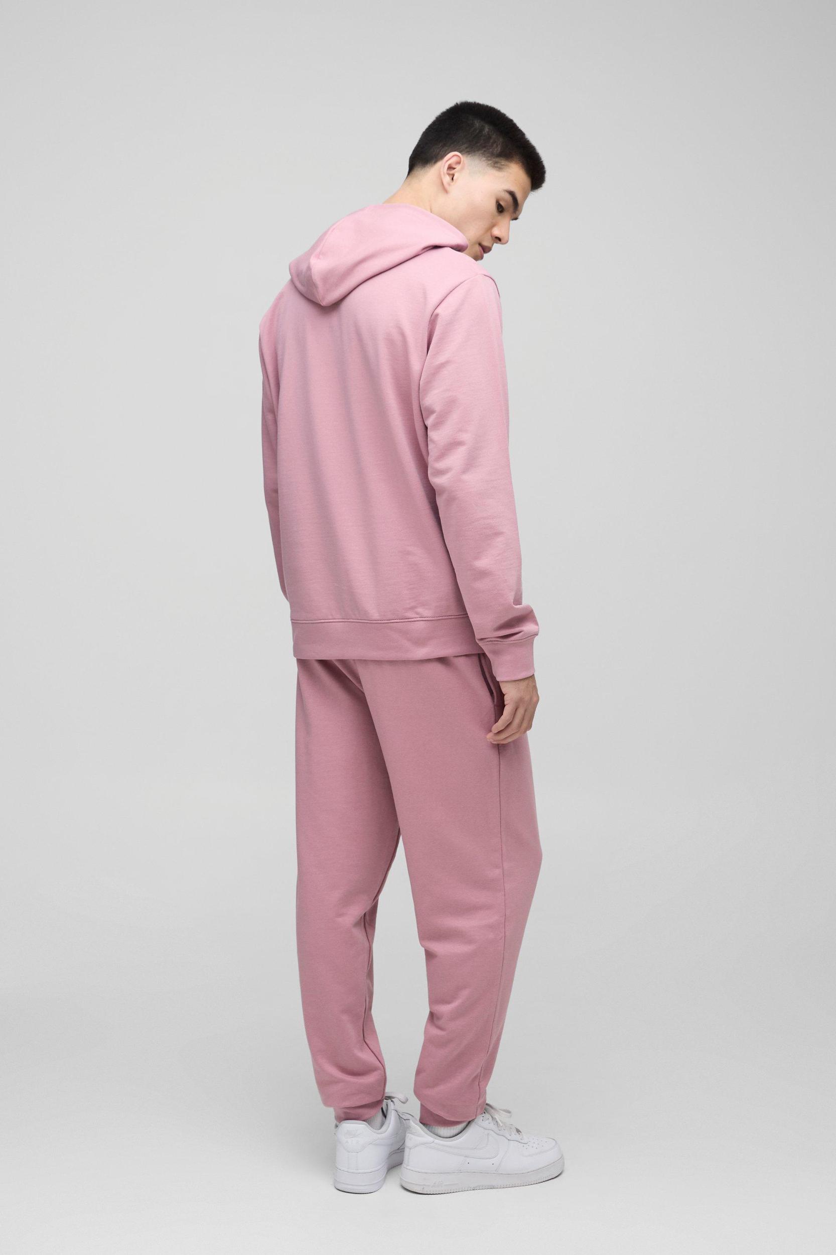 260GSM Loopback Basic MAN. Regular Fit Sweatpants | boohooMAN USA Product Image