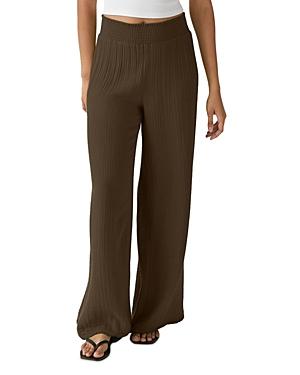 Michael Stars Smocked Wide-Leg Pants Product Image