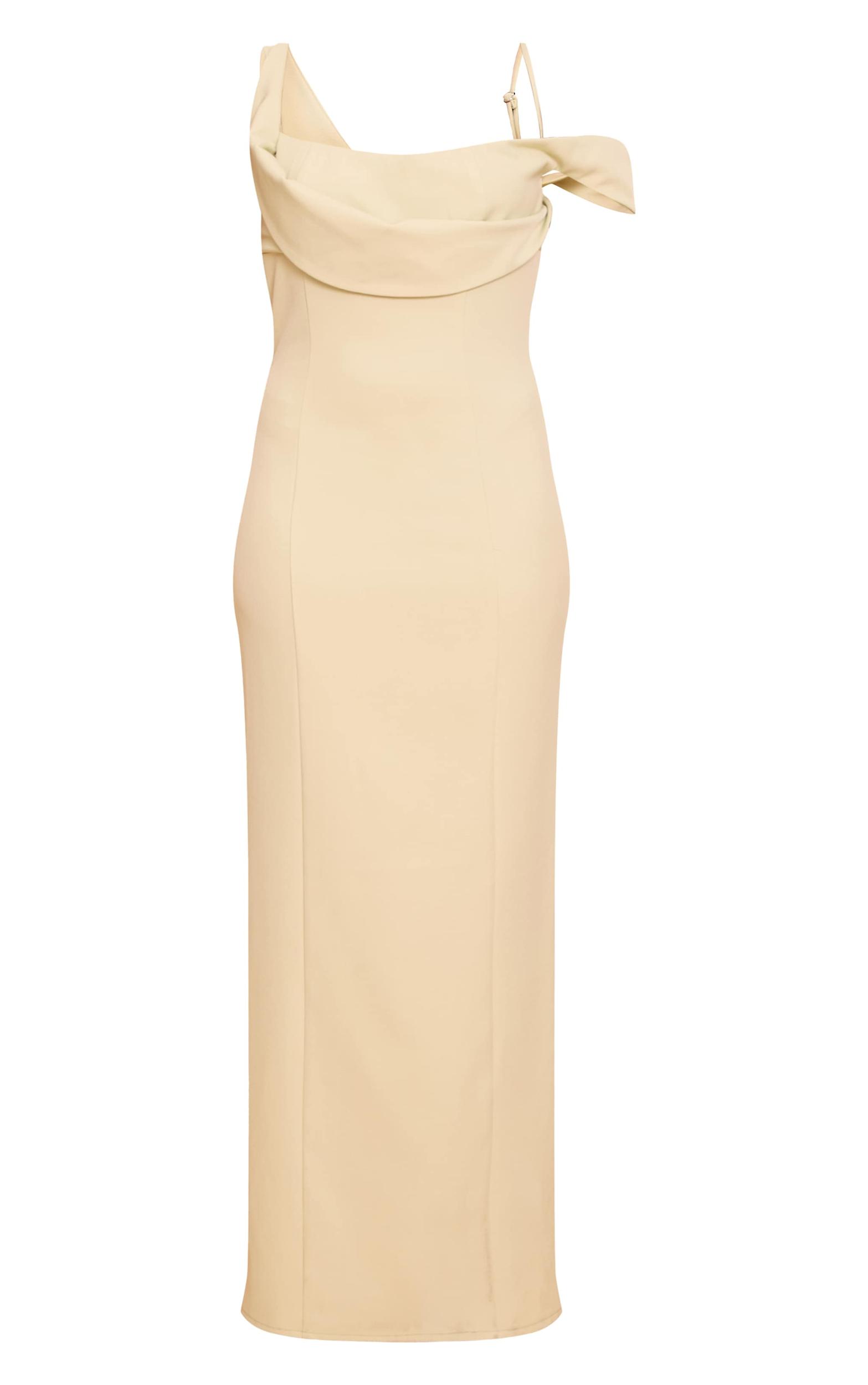 Sage Woven Square Neck Maxi Dress Product Image