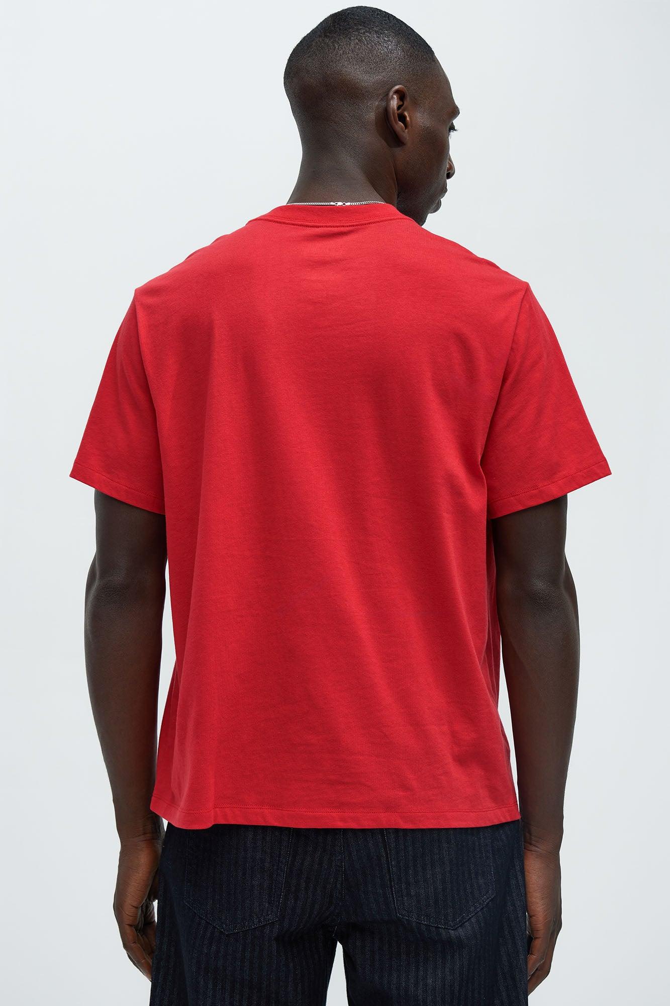 Von Dutch Blasted Short Sleeve Tee - Red Product Image