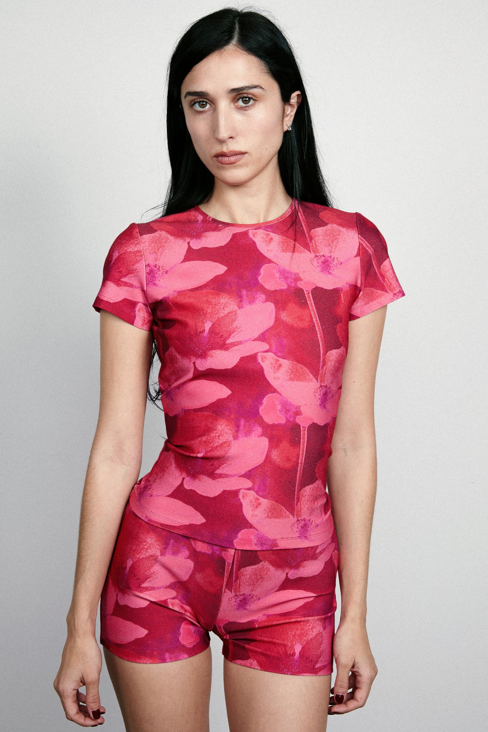 MINI TEE - AZUL HOT PINK Product Image