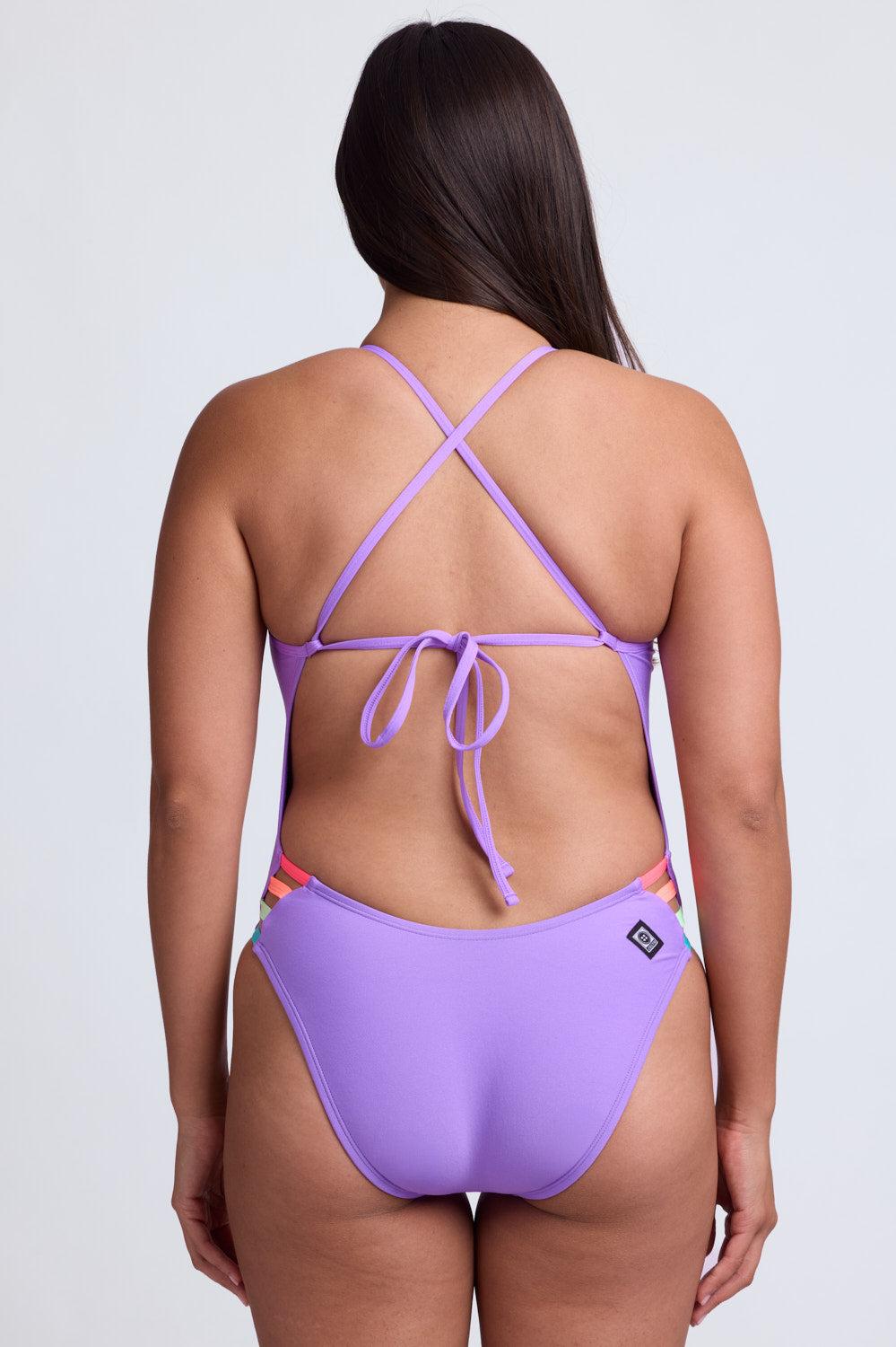 Gavin One Piece Swimsuit - Hot Pink Contrast Female Product Image