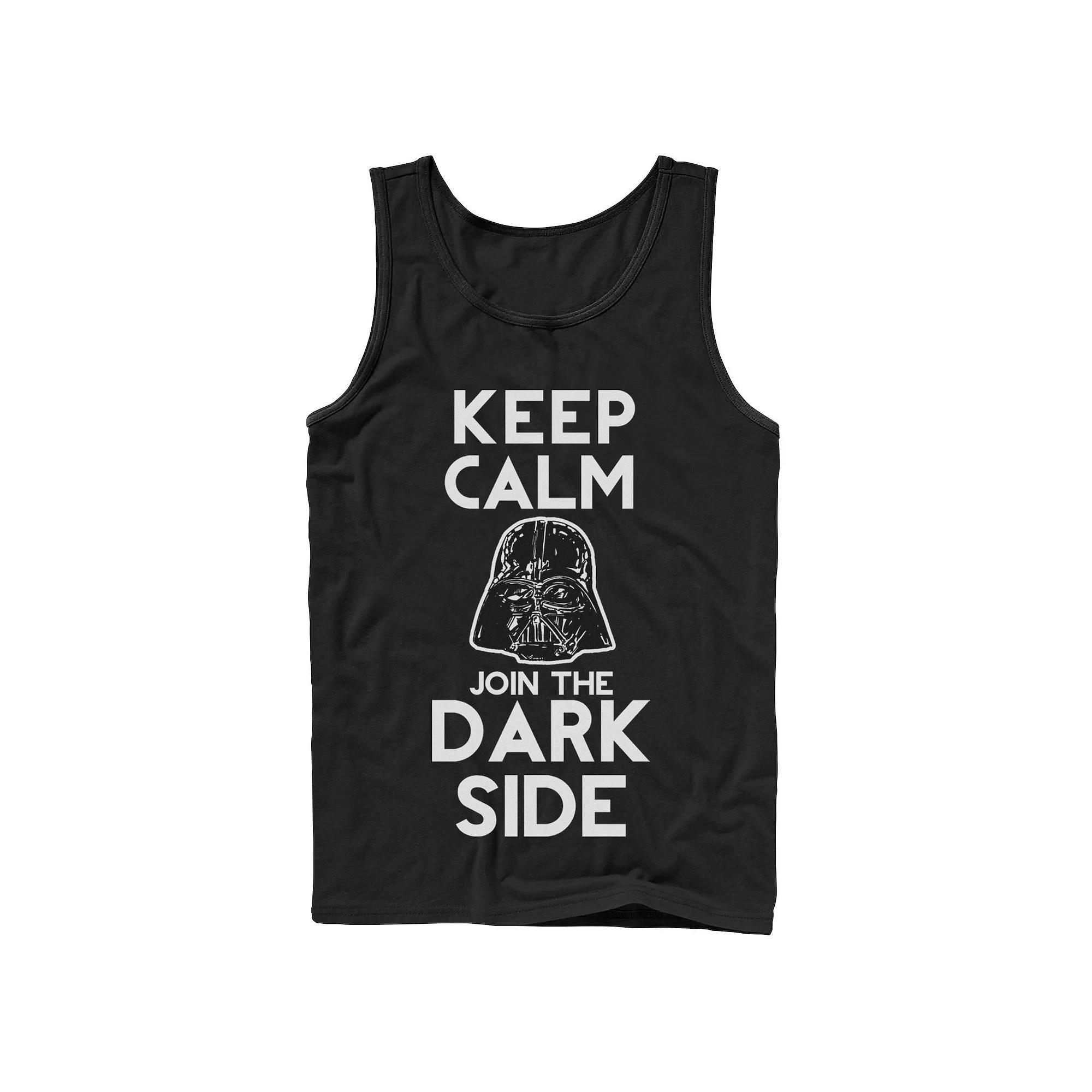 Men's Star Wars Darth Vader Keep Calm Join Us Tank Top,  Product Image