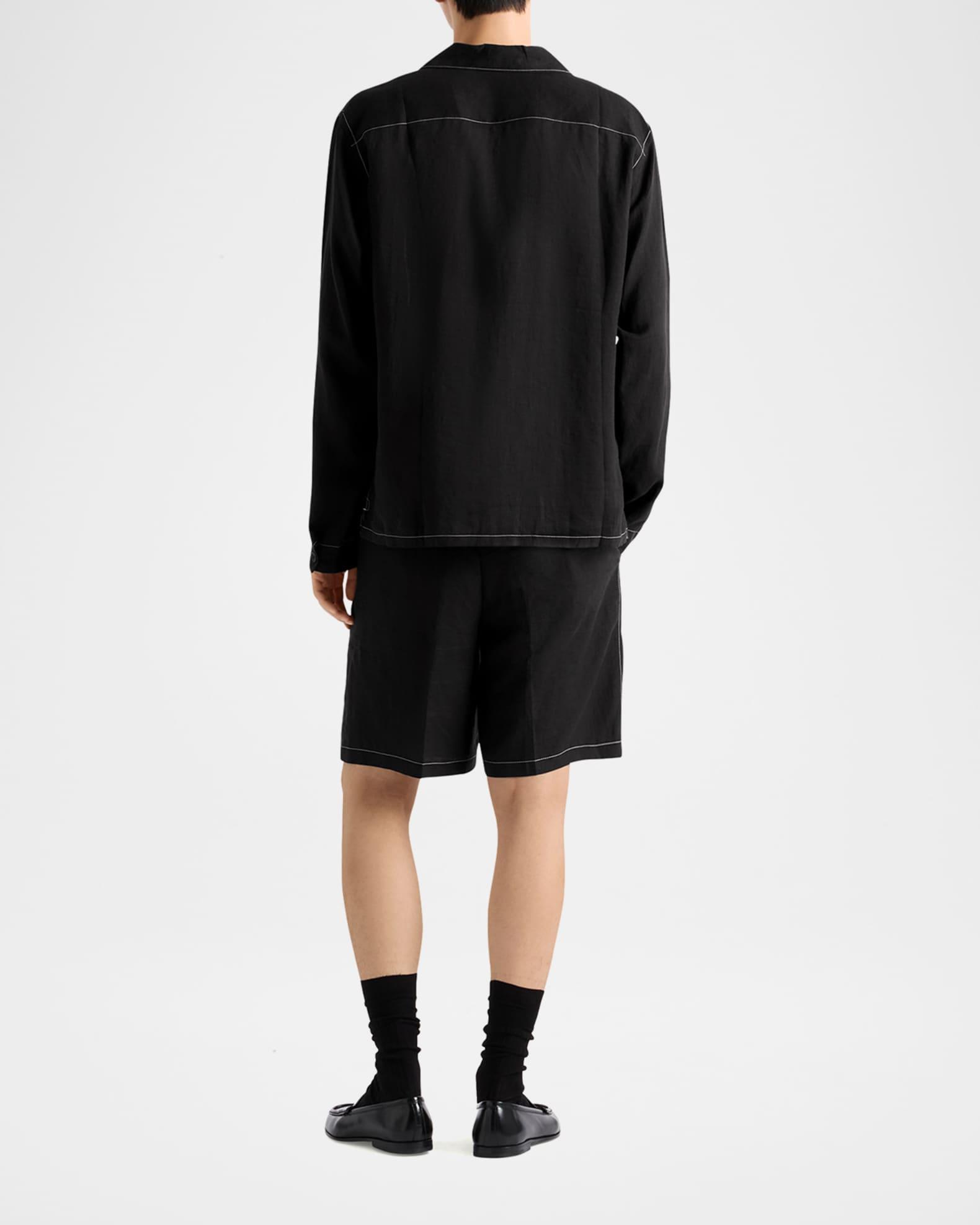 Men's Linen Shirt Product Image