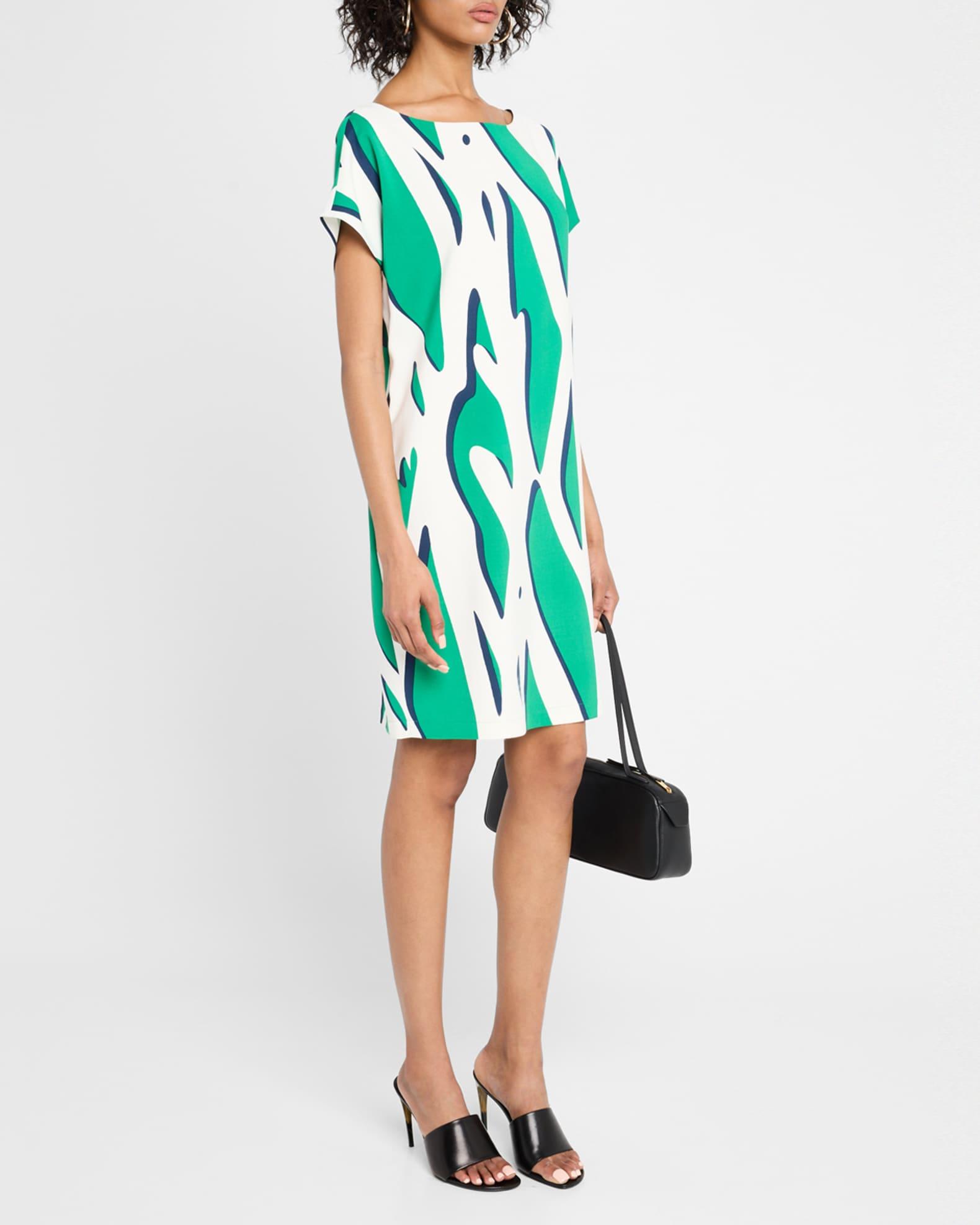Cora Dolman-Sleeve Mini Shift Dress Product Image