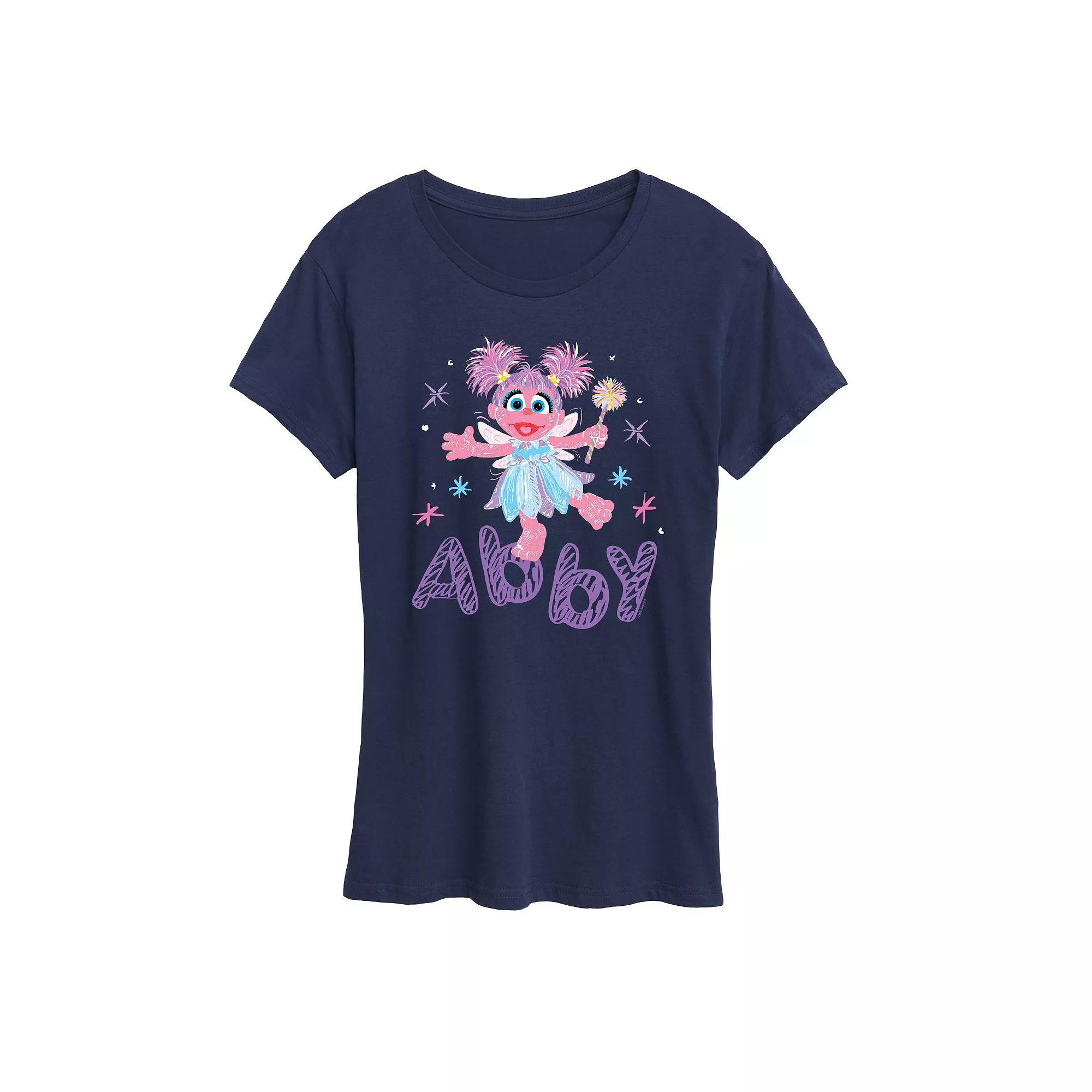 Women's Sesame Street Abby Cadabby Graphic Tee, Girl's,  Product Image