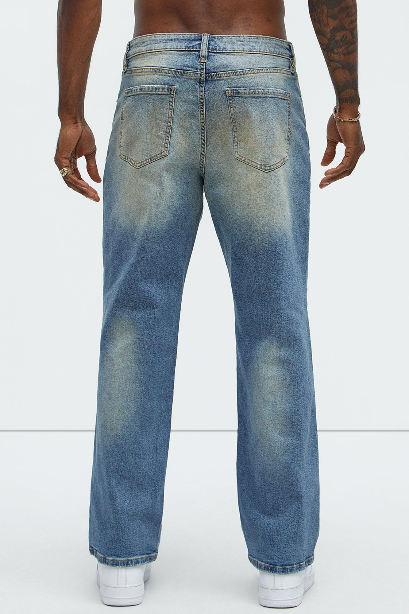 Derek Straight Jeans - Vintage Blue Wash Product Image
