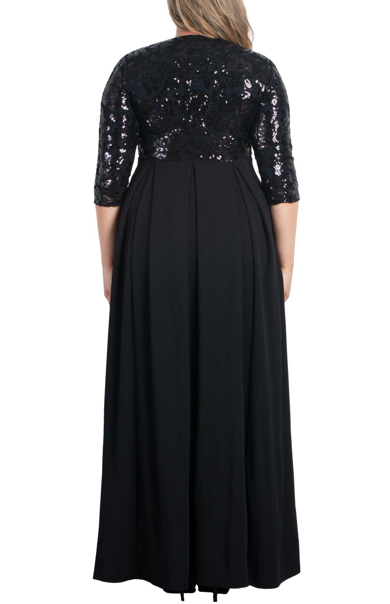 Havana Color Block Maxi Dress - Plus Product Image