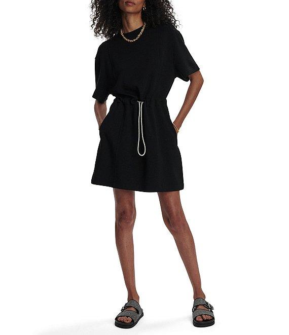 Varley Maple Crew Neck Short Sleeve Dress Product Image