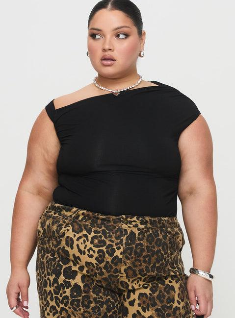 Beller Bodysuit Black Curve Product Image