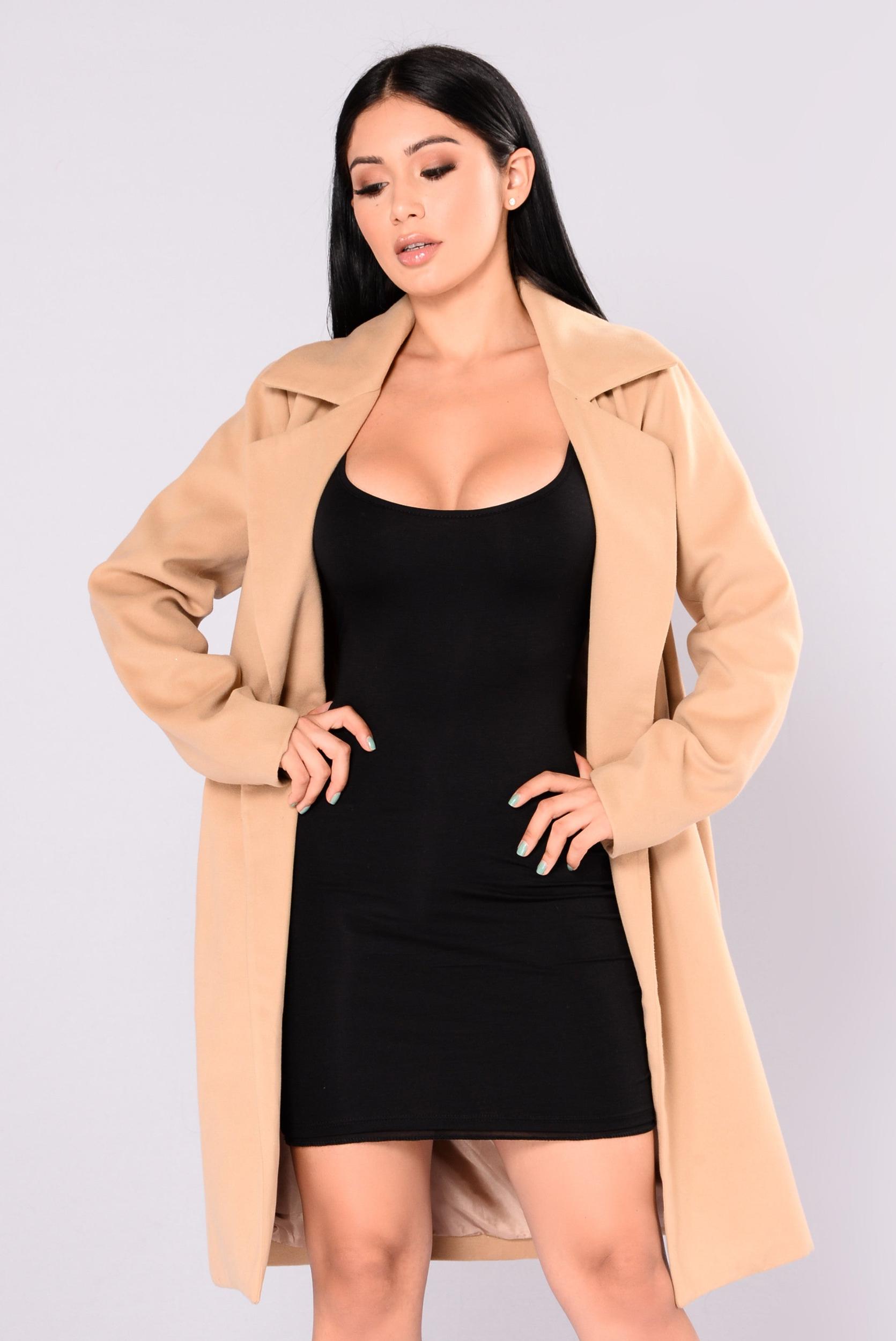 Upper East Side Coat - Camel Product Image