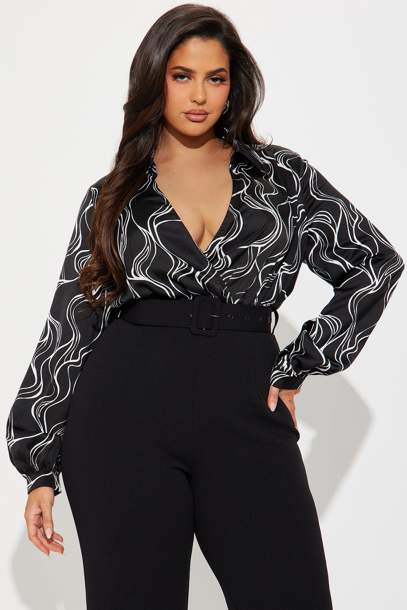 Corporate Girly Jumpsuit - Black/combo Product Image