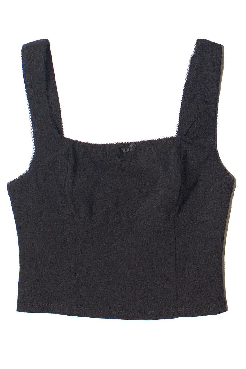 Square Neck Bow Tank Top Product Image