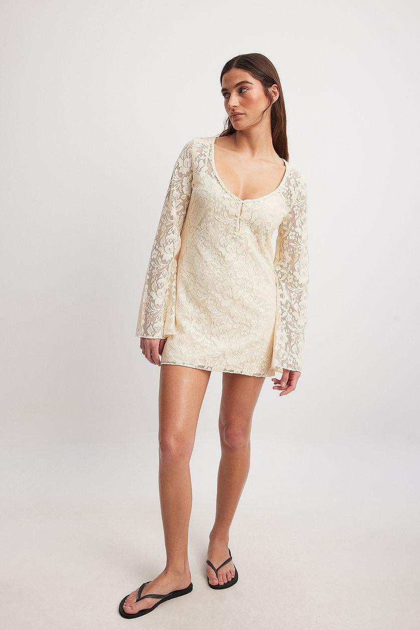 Lace Mini Dress Product Image