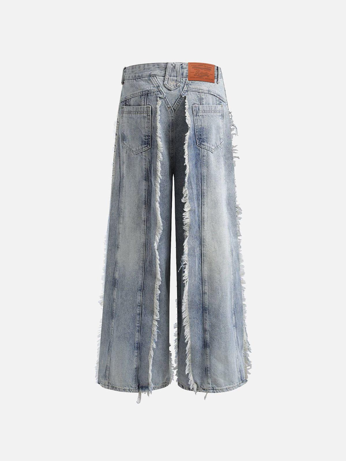 Aelfric Eden Fringe Baggy Jeans Product Image