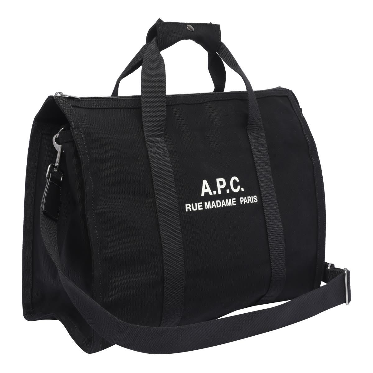 APC Recuperation Gym Weekender Bag One Size Black Product Image
