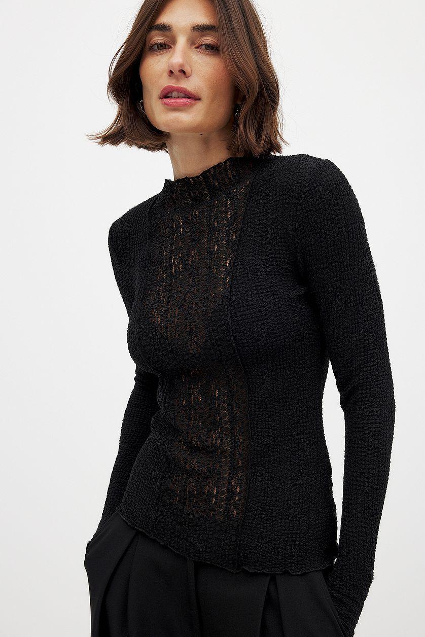 Panel Lace Top Product Image