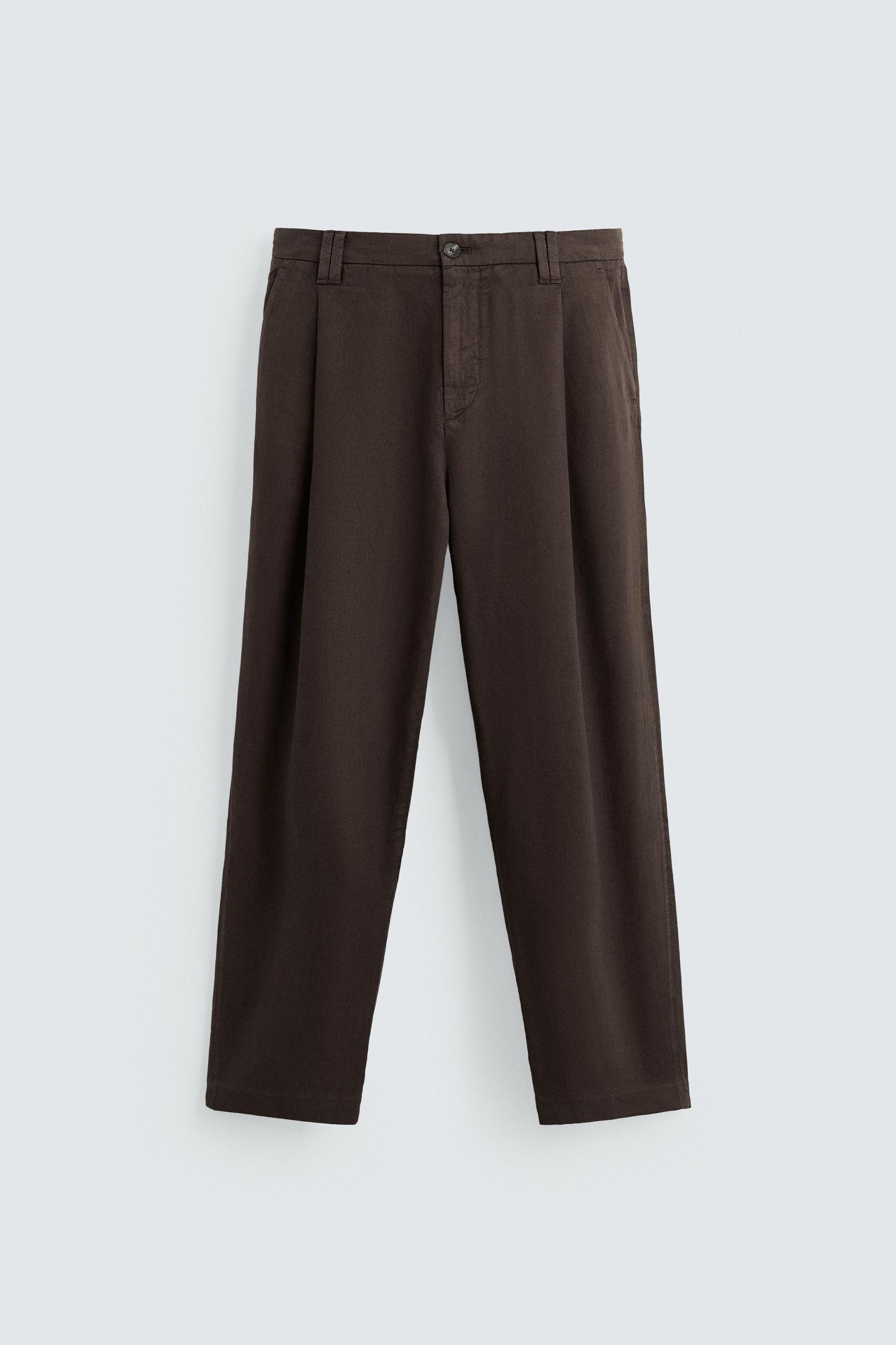 FLOWY PLEATED PANTS Product Image