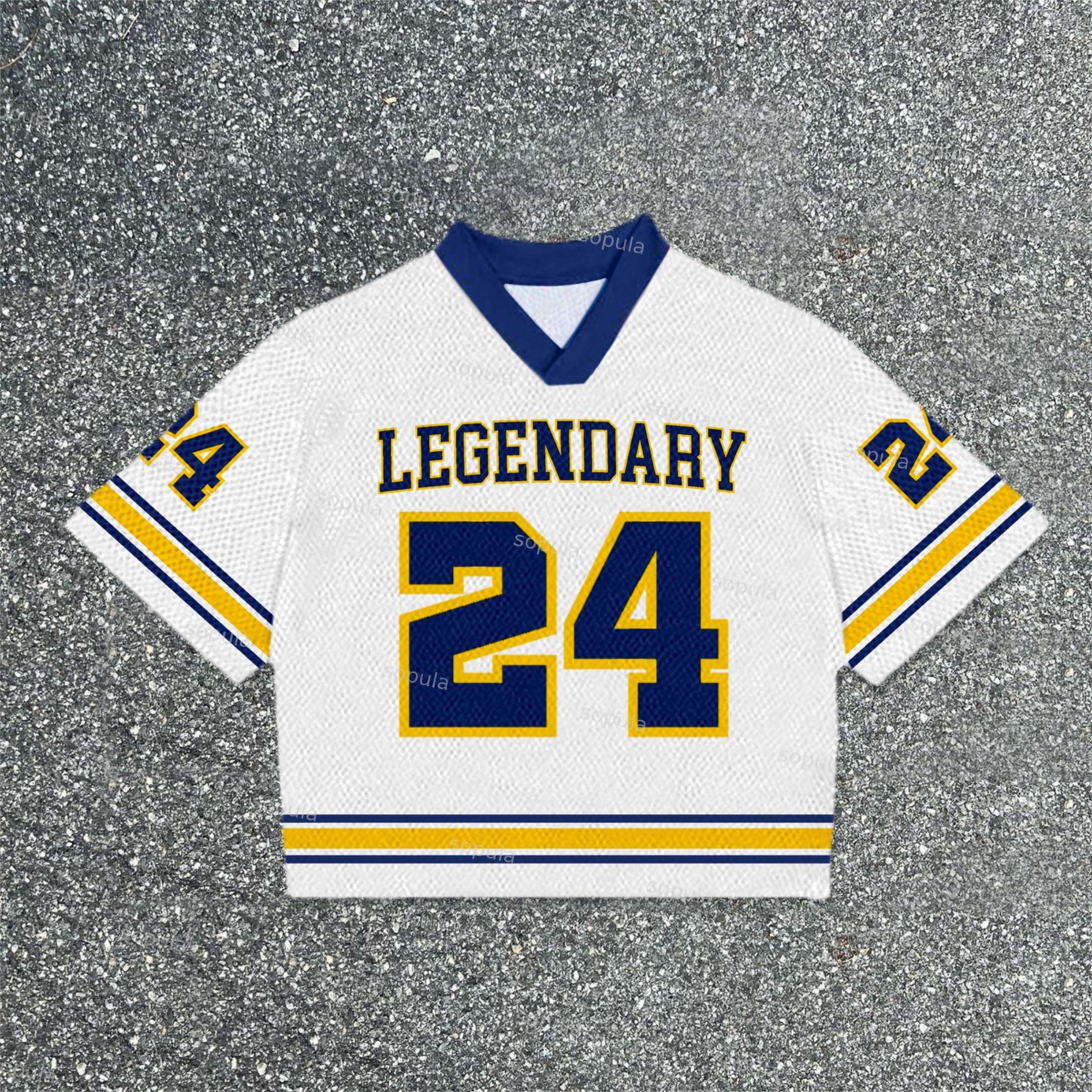 Sopula Legend No 24 Printed Blokecore V-Neck T-Shirt Product Image