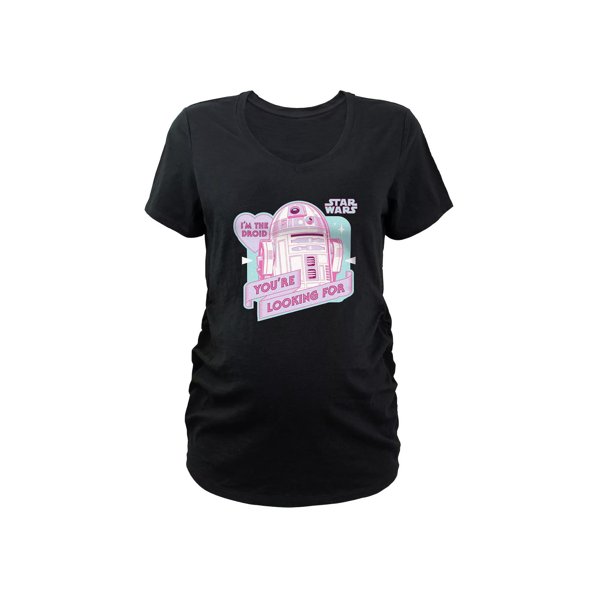 Maternity Star Wars R2-D2 I'm The Droid You're Looking For Graphic Tee, Women's,  Product Image