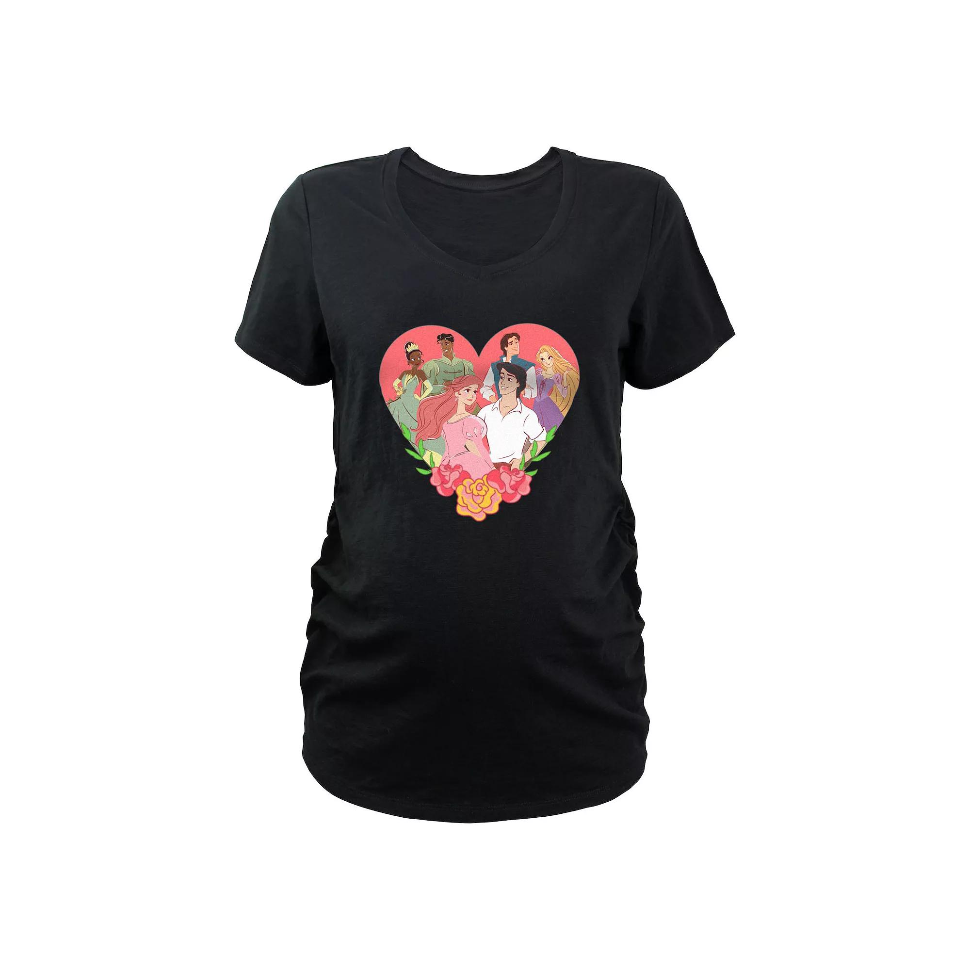 Maternity Valentine's Day Candy Hearts Graphic Tee, Women's,  Product Image