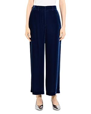 Theory Velvet Straight Leg Pants Product Image
