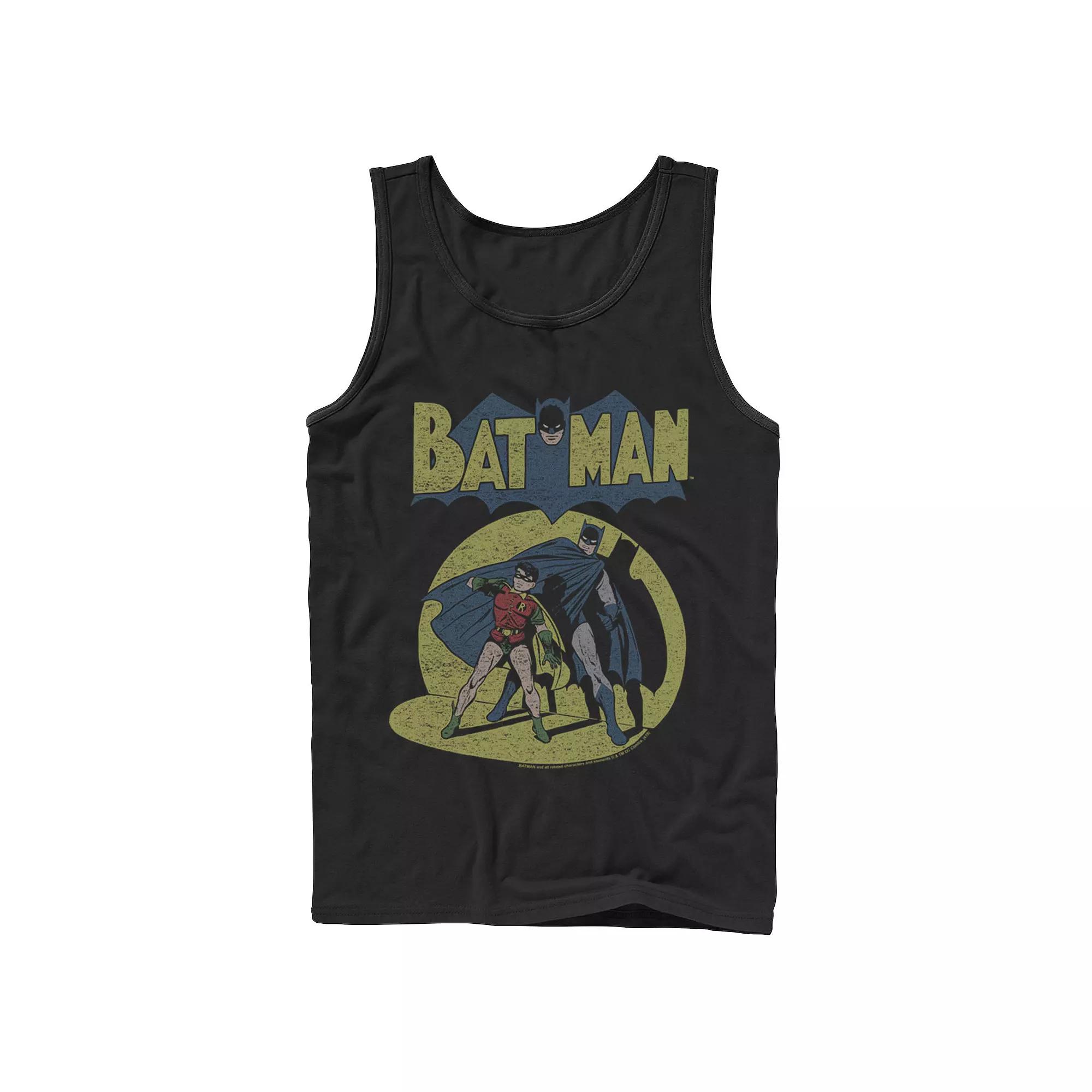 Men's DC Comics Batman Vintage Spotlight Tank Top,  Product Image