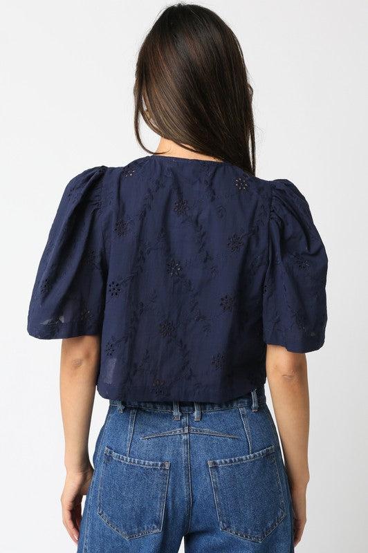 Ciera Tie Front Top Product Image