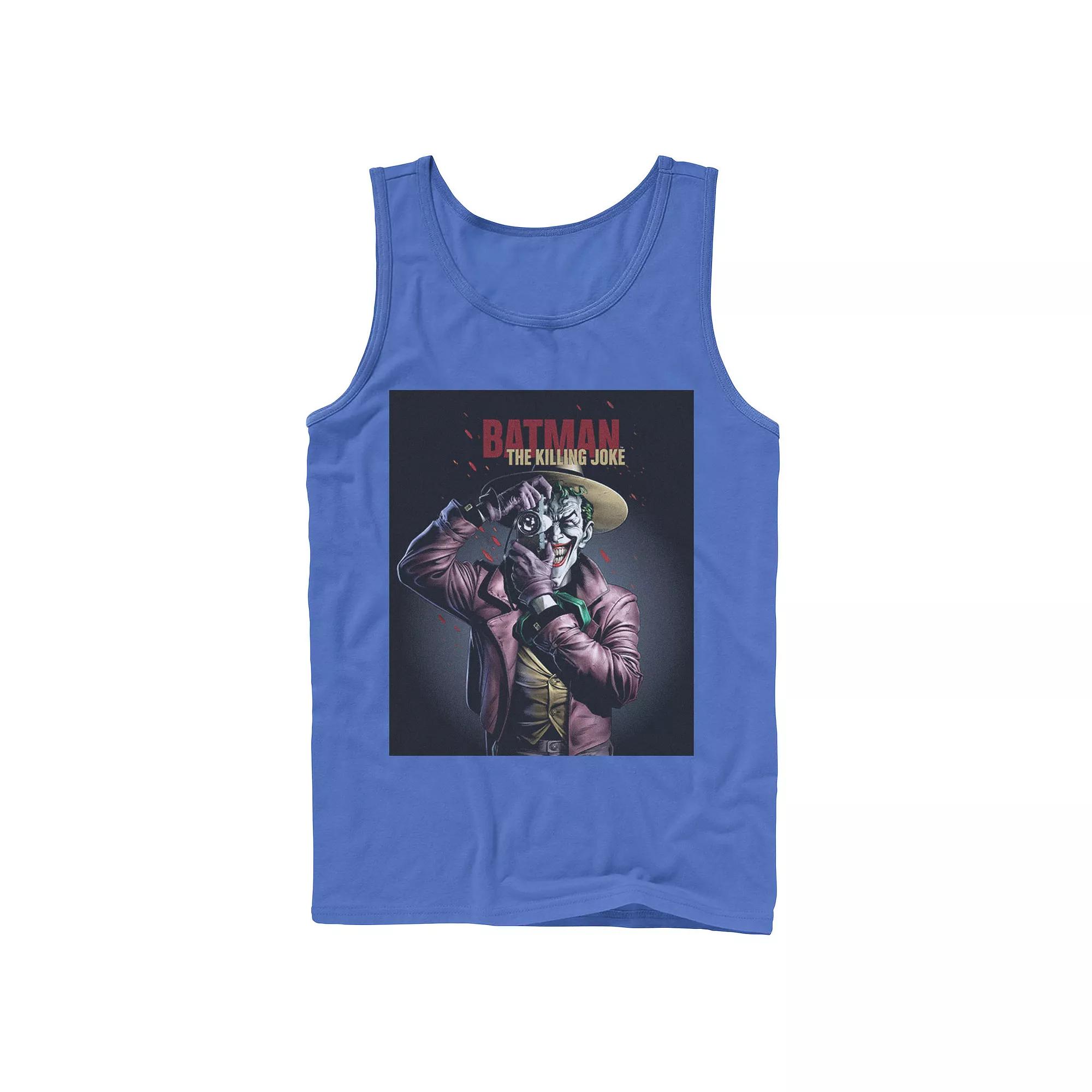 Men's DC Comics Batman The Killing Joke Joker Poster Tank Top,  Product Image