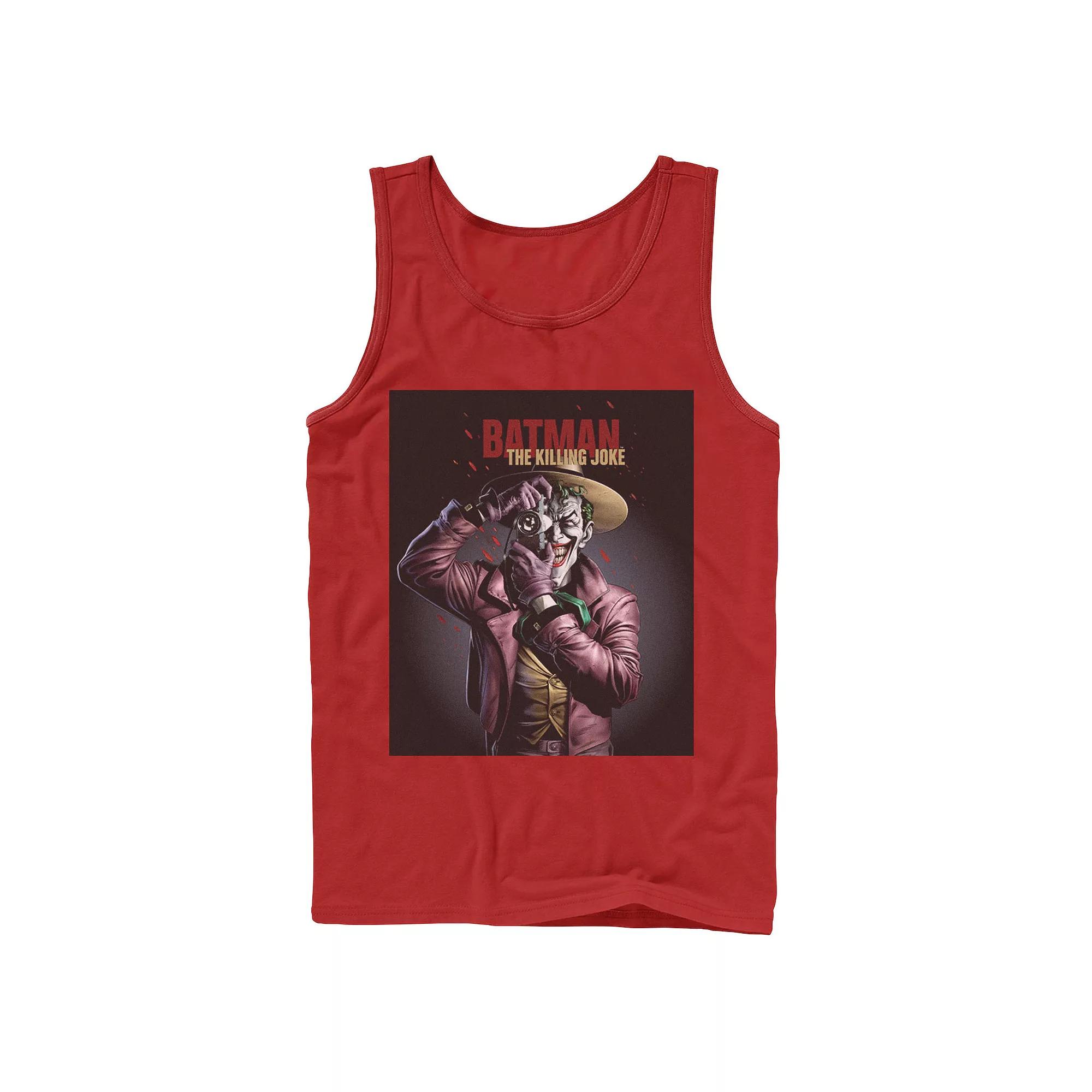 Men's DC Comics Batman The Killing Joke Joker Poster Tank Top,  Product Image