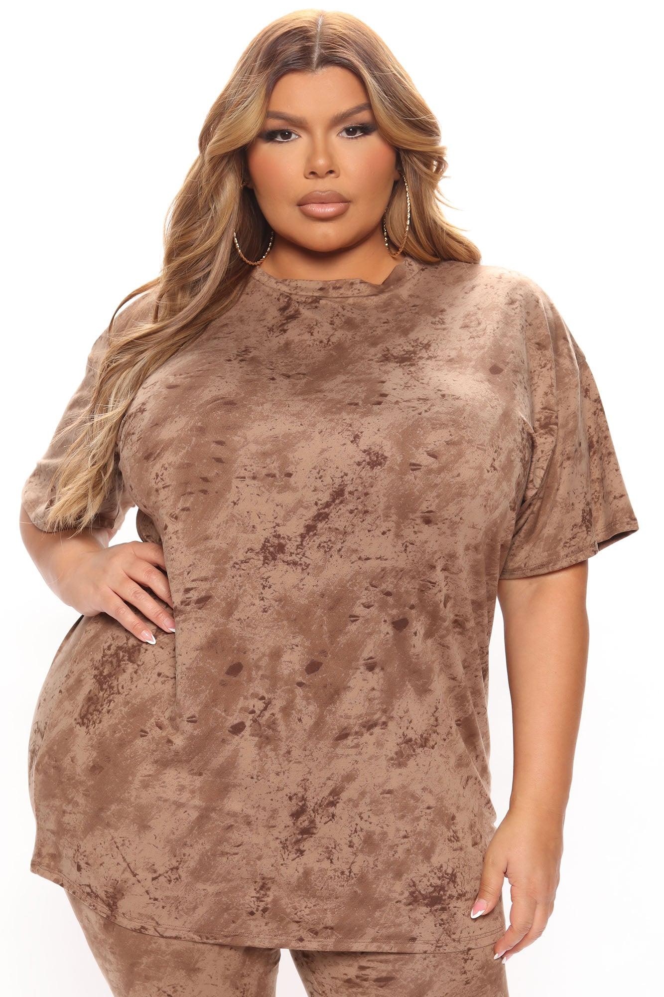 Chelsea Biker Short Set - Chocolate Product Image