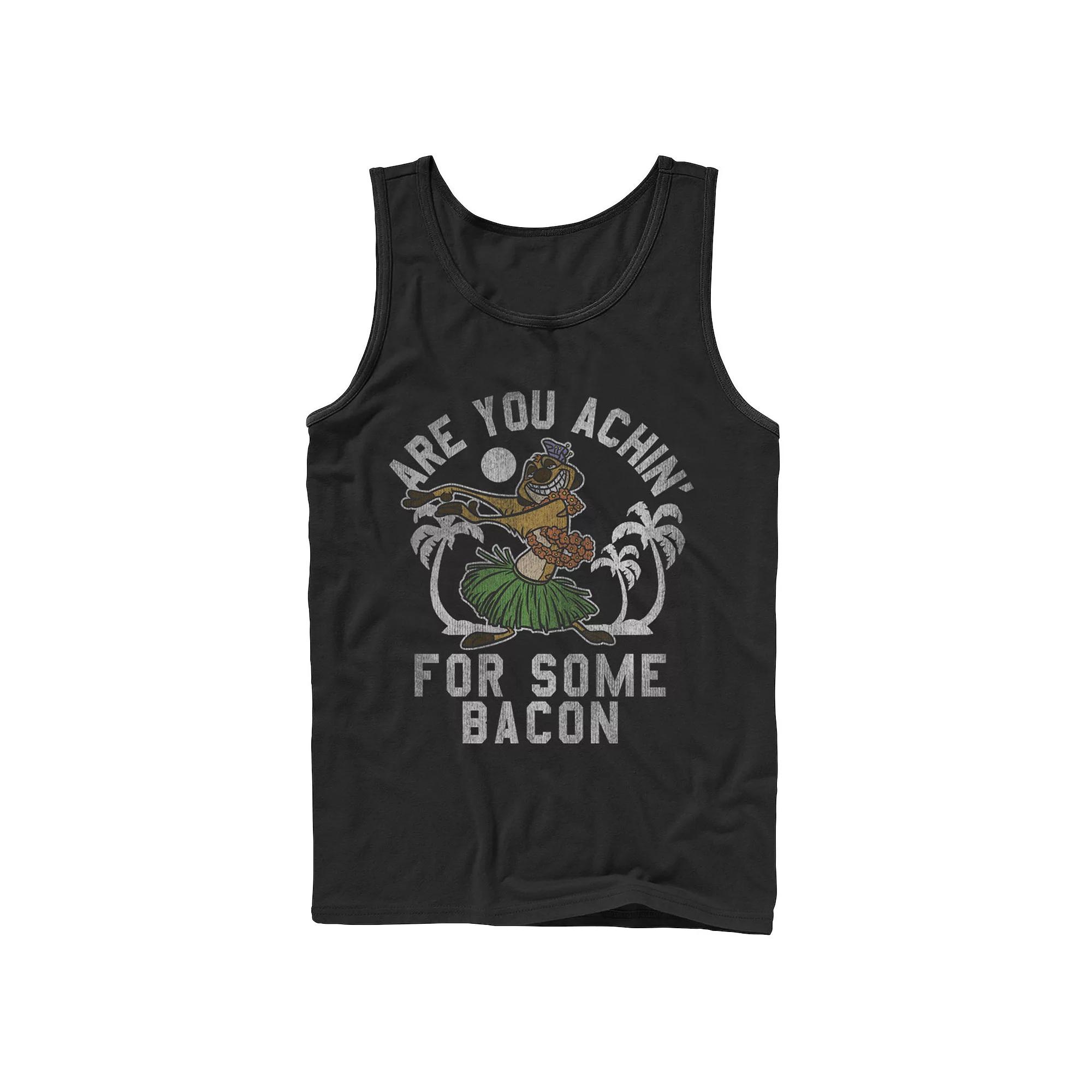 Disney's The Lion King Timon Men's Achin' for Bacon Tank Top,  Product Image
