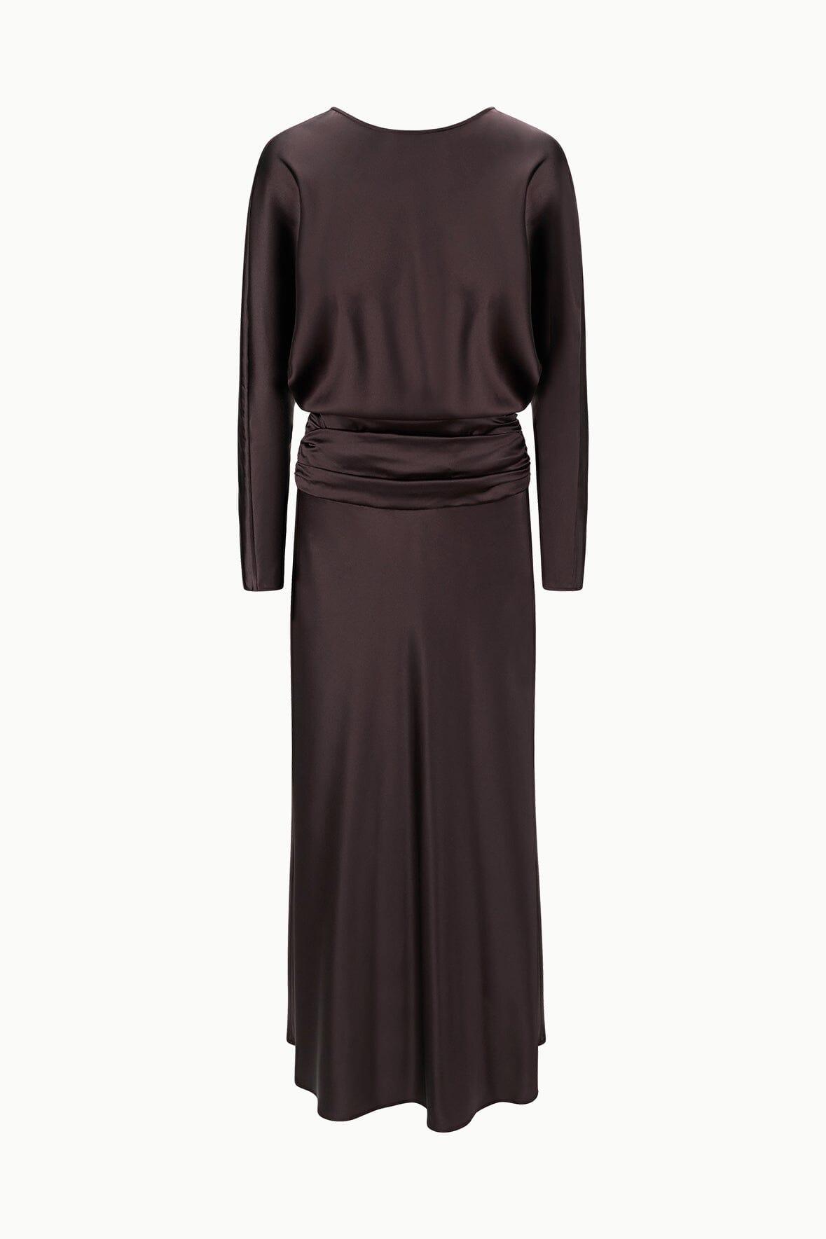 FREDA SILK DRESS | EARTH Product Image