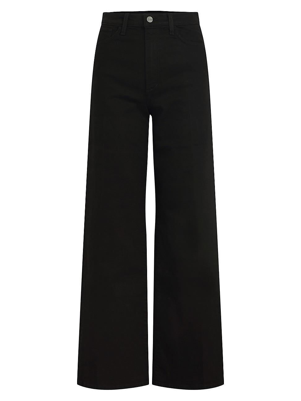Womens The Mia High-Rise Wide-Leg Jeans Product Image
