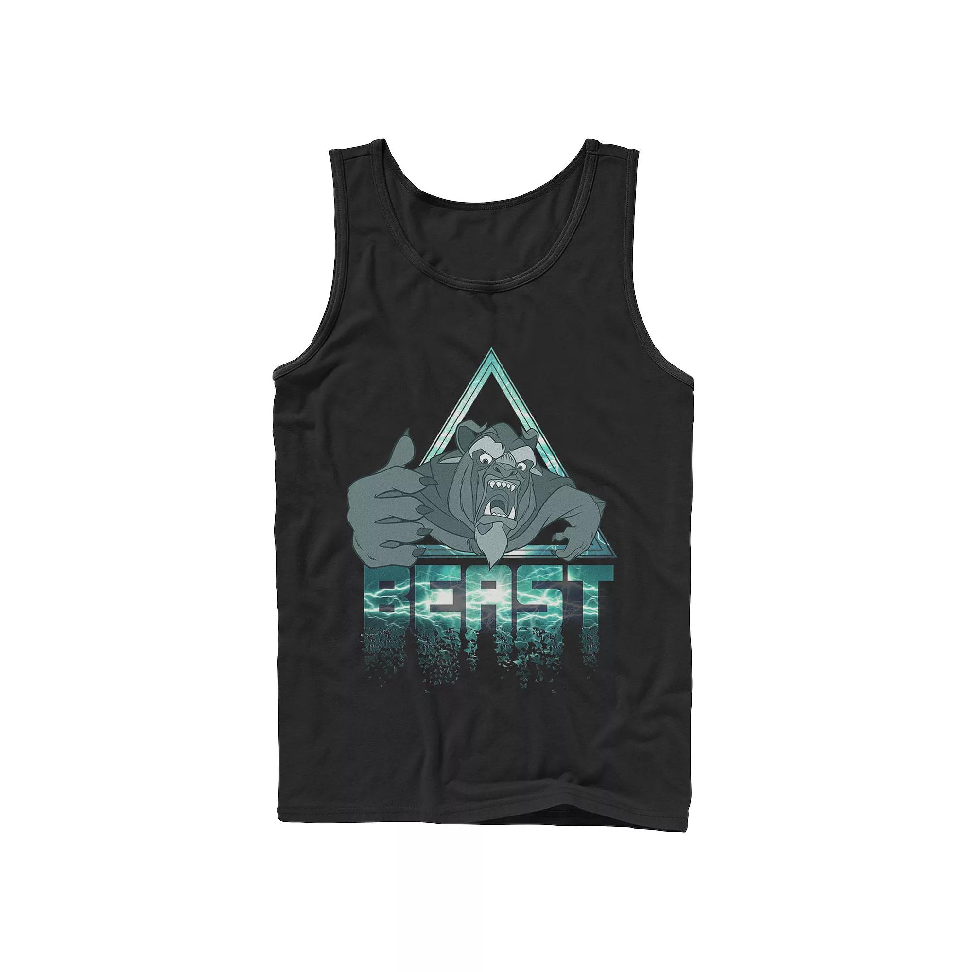Disney's Beauty And The Beast Men's Lightning Portrait Tank Top,  Product Image