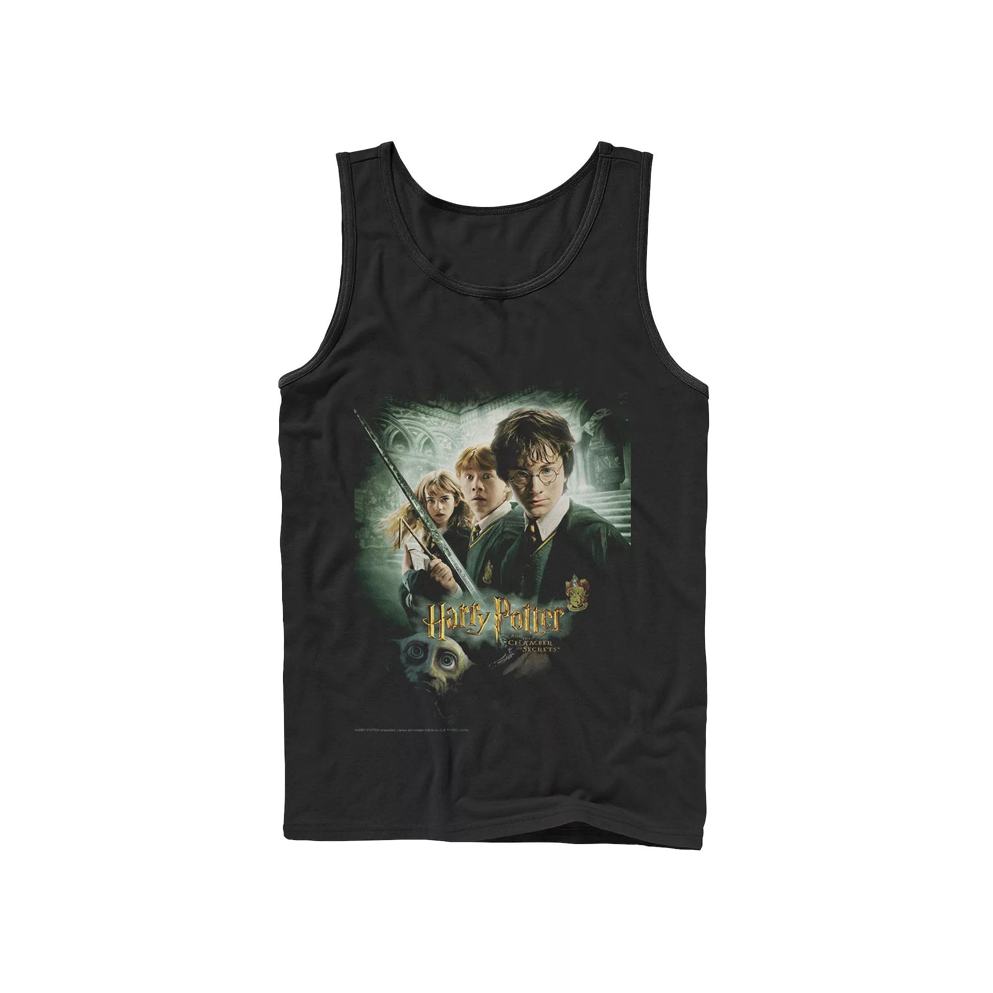 Men's Harry Potter And The Chamber Of Secrets Poster Tank Top,  Product Image