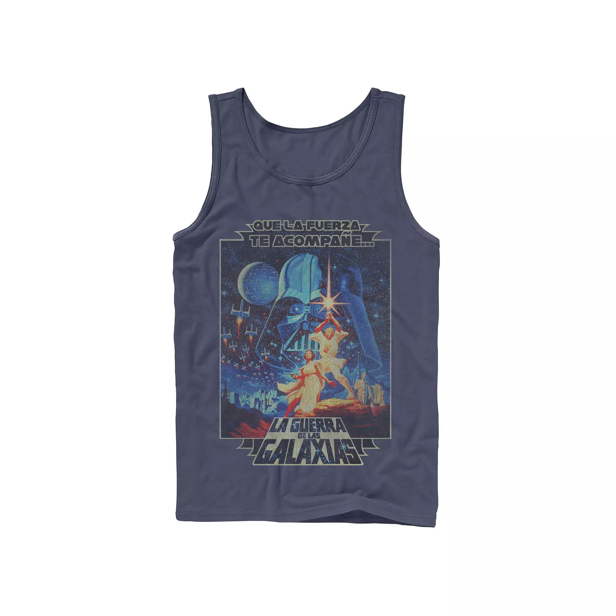 Men's Star Wars Faded Movie Poster Tank Top,  Product Image