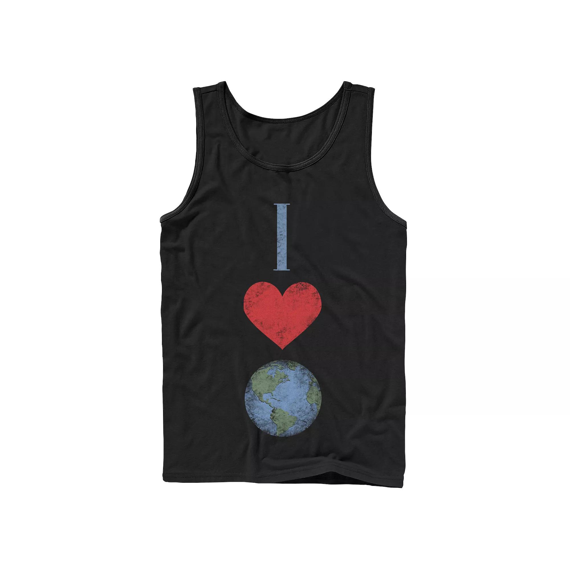 Men's Fifth Sun I Heart Earth Tank Top,  Product Image