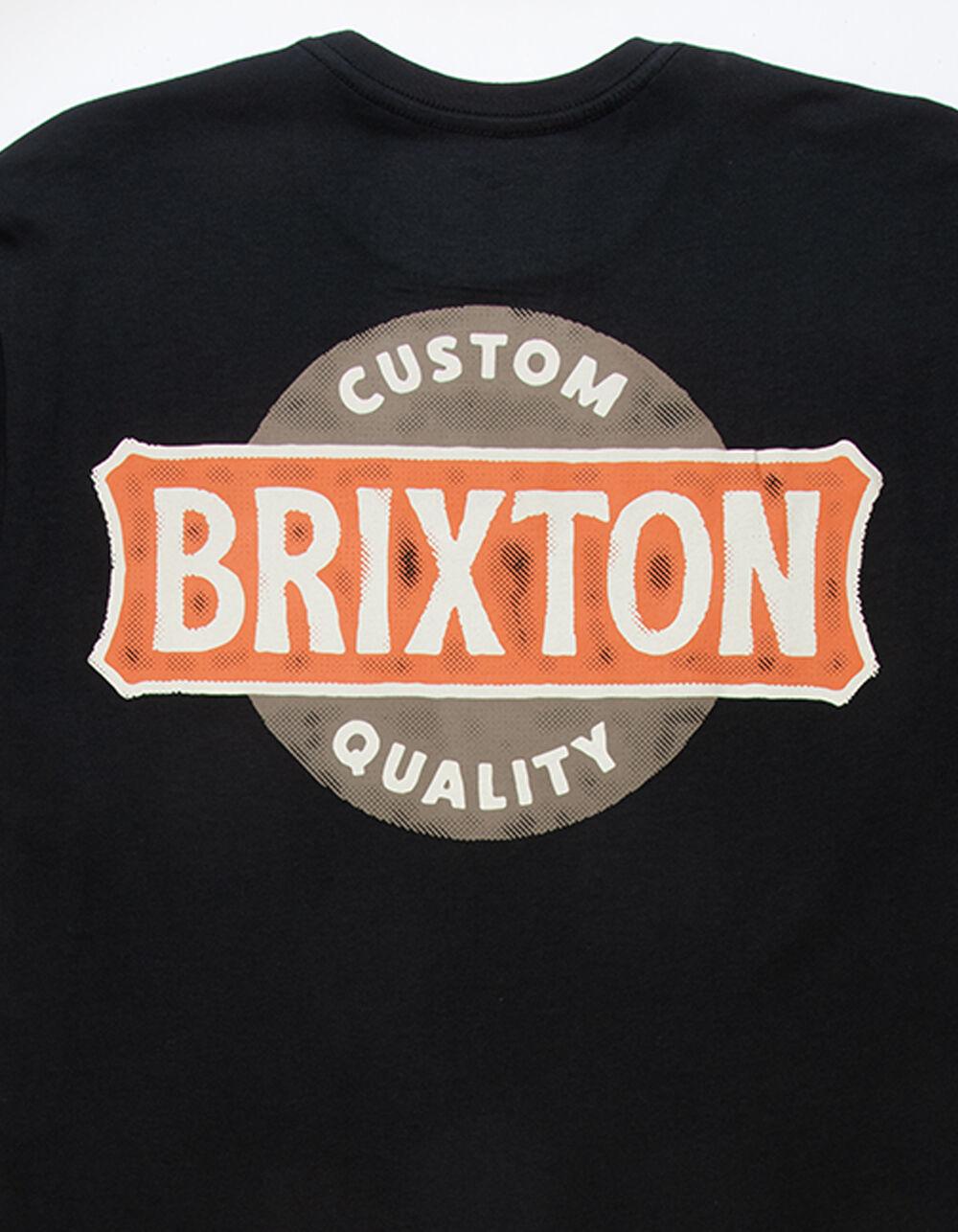 BRIXTON Wendall Mens Tee - BLACK Product Image