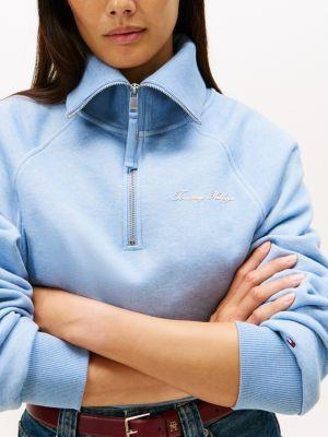Interlock Fleece Quarter-Zip Sweatshirt Product Image