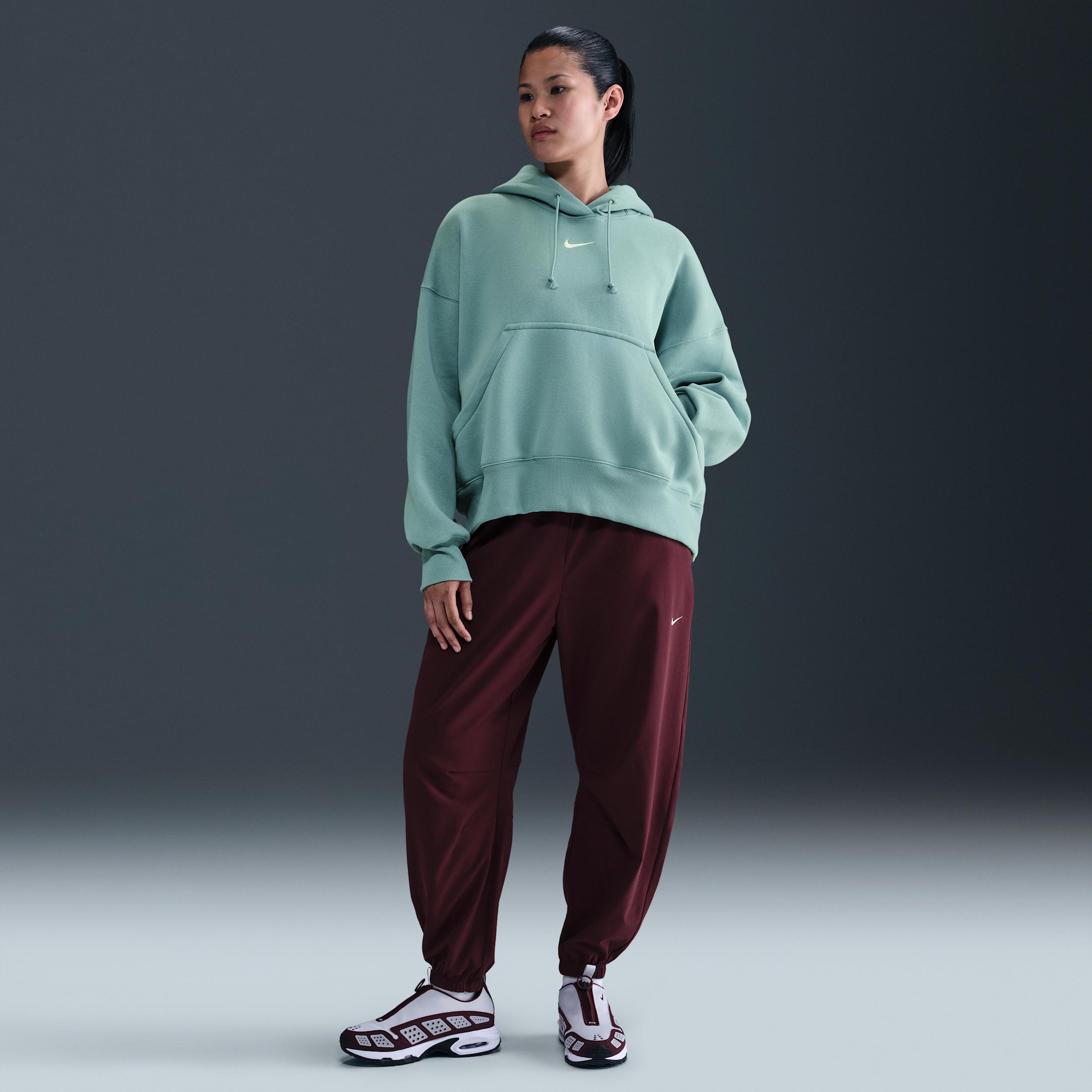 Womens Nike Sportswear Phoenix Fleece Over-Oversized Pullover Hoodie | DQ5858-265 Product Image