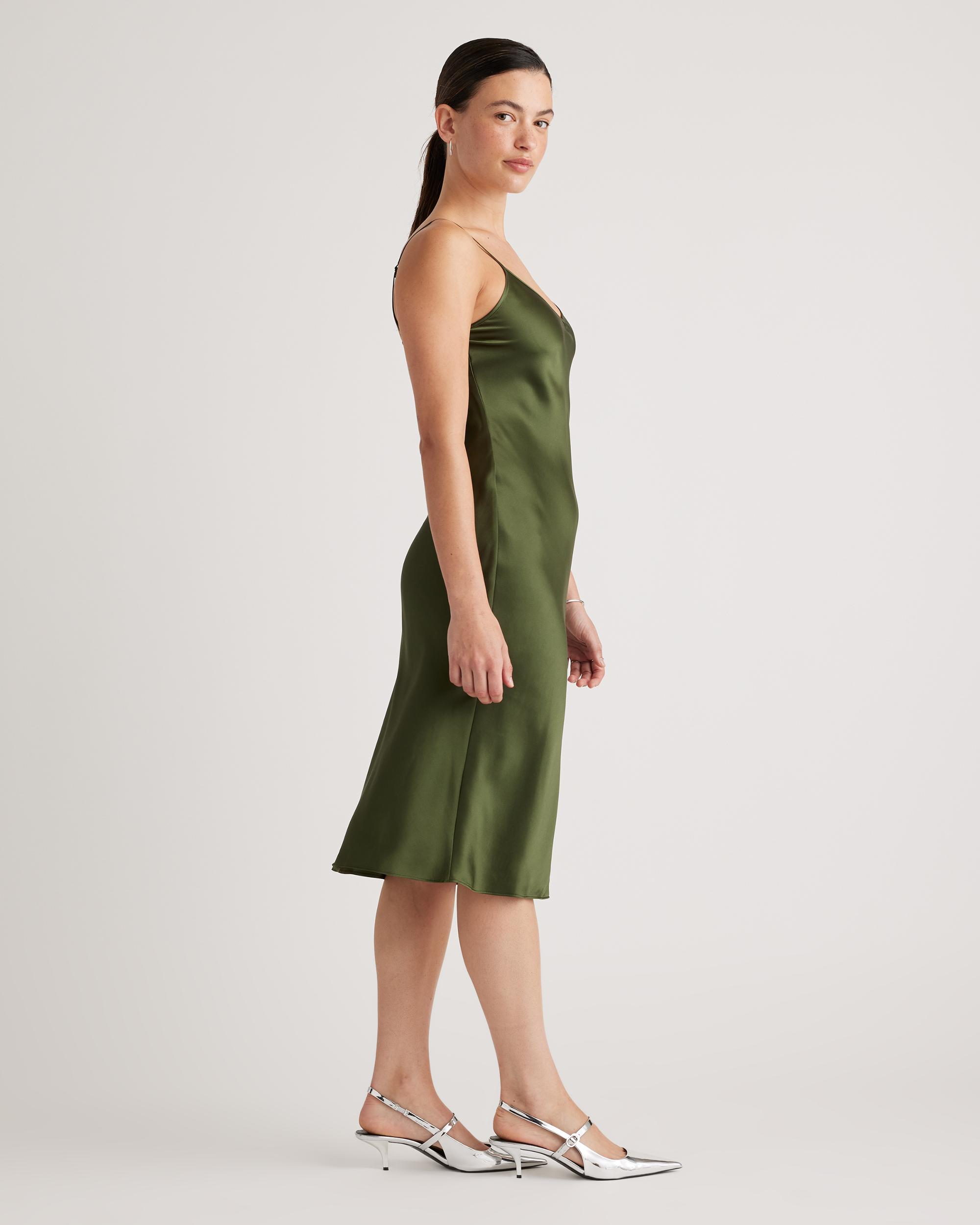 Quince | Women's Slip Dress Size XS, Silk Product Image
