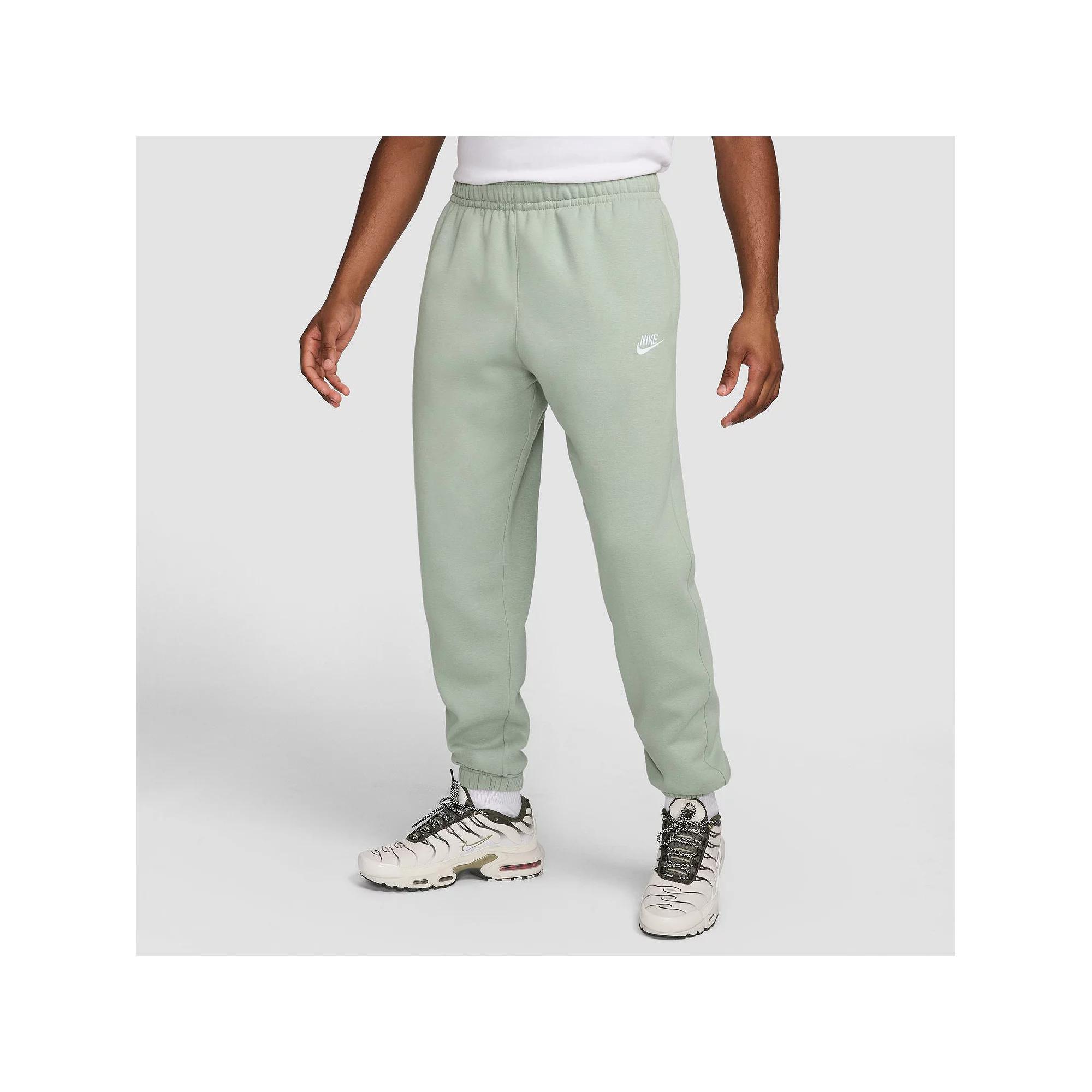 Men's Nike Club Fleece Pants, Size: Small, Green Horizon Product Image