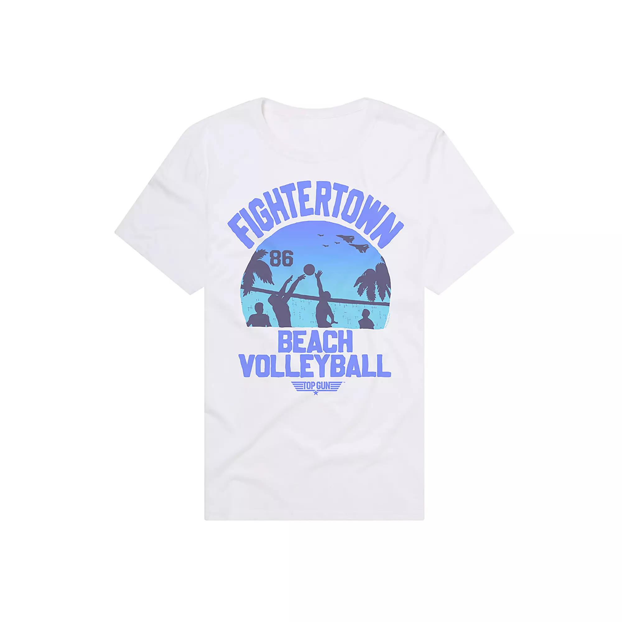Men's Top Gun Fightertown Beach Volleyball Graphic Tee,  Product Image