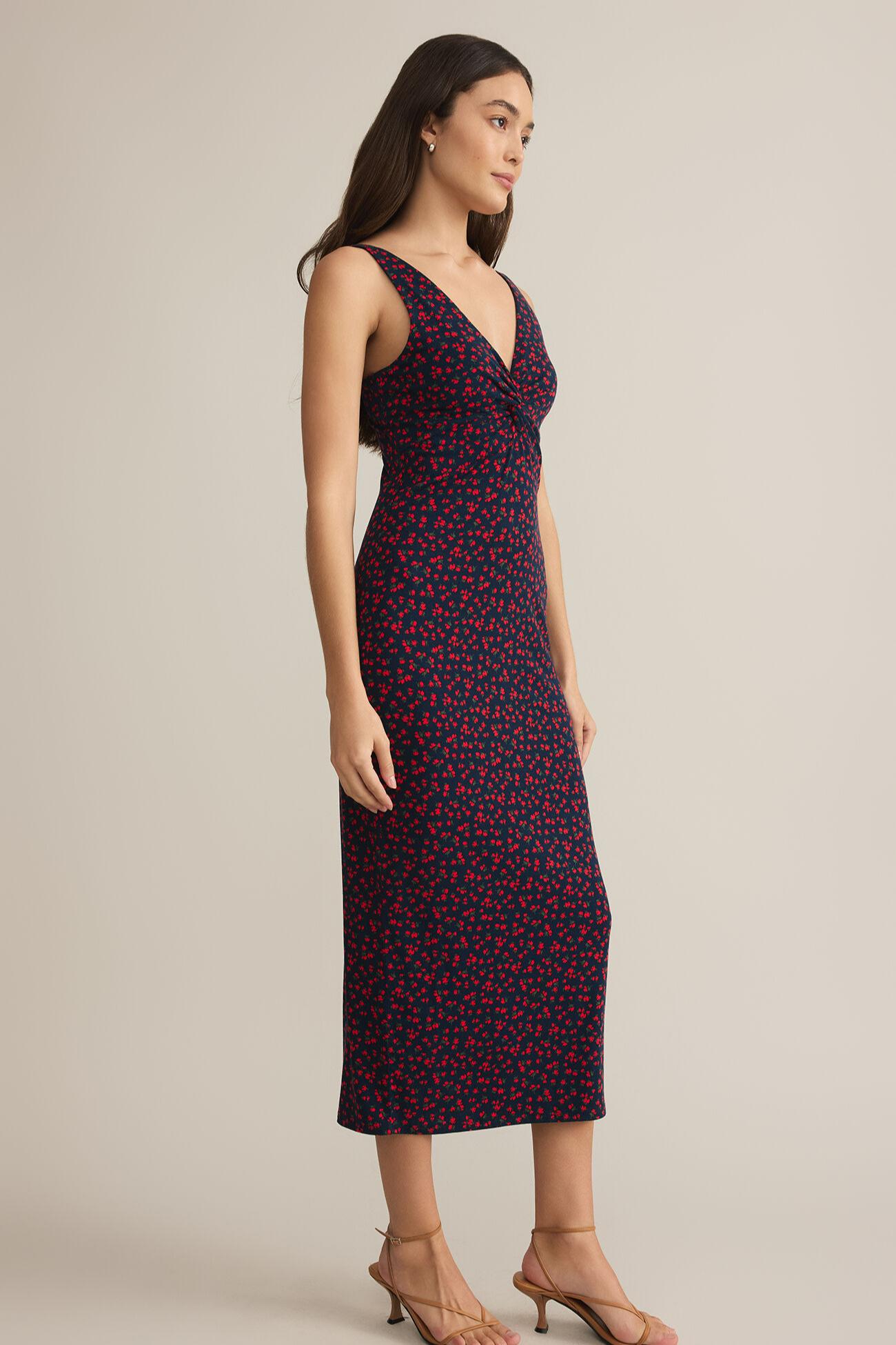 Eleve La Rosa Ditsy Midi Dress Product Image