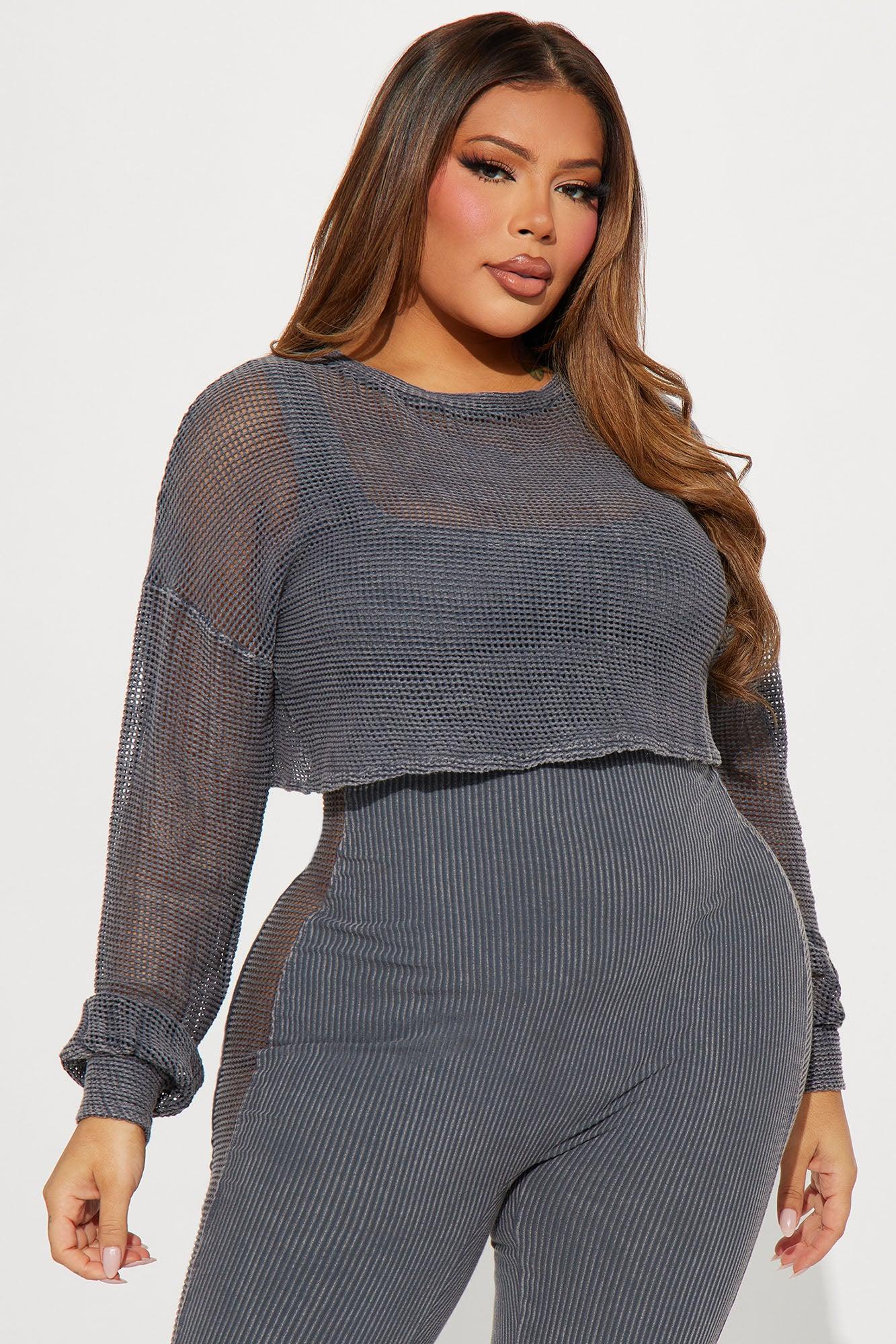 Lounge About Jumpsuit - Charcoal Product Image