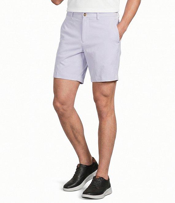 Roundtree & Yorke The Fairway Seasonal 7#double; Flat Front Performance Shorts Product Image
