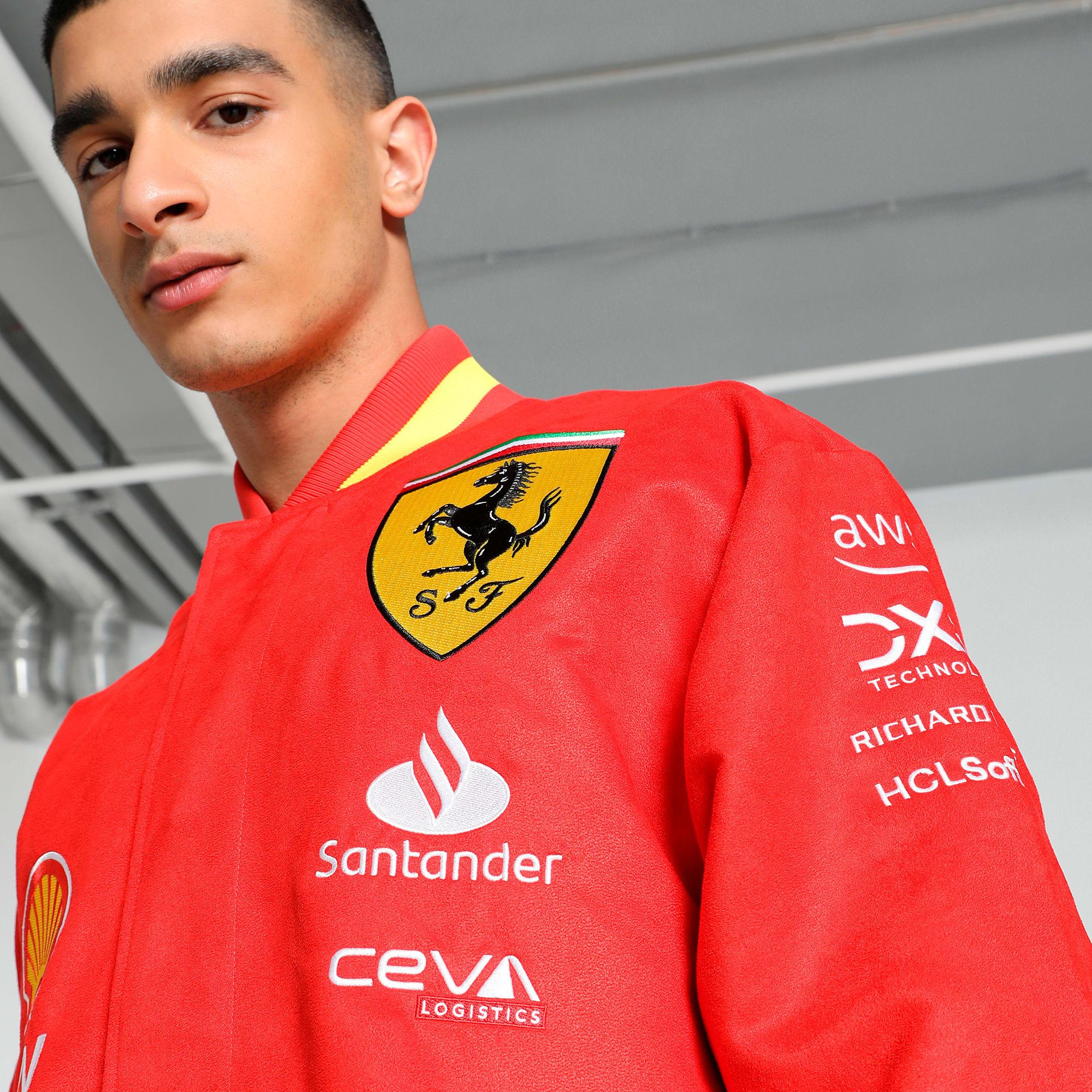 Scuderia Ferrari Team Men's Varsity Jacket Product Image