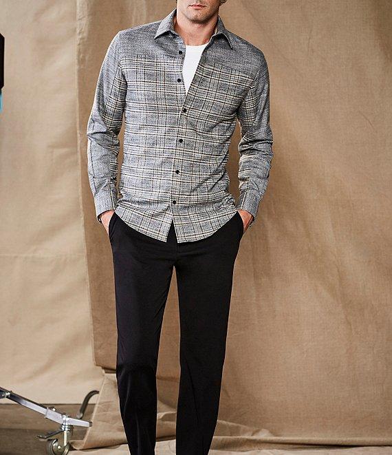 Murano Wardrobe Essentials Alex Slim-Fit Knit Suit Separates Flat-Front Dress Pants Product Image