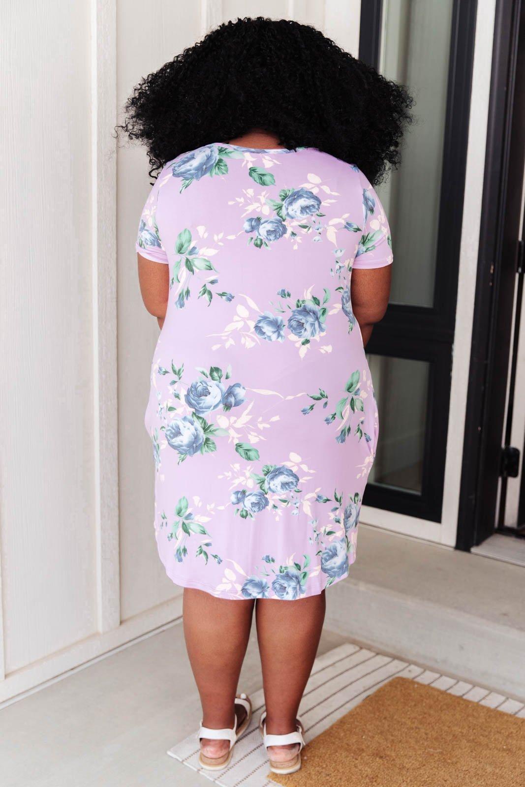 Halle Dress in Lavender (Online Exclusive) Product Image